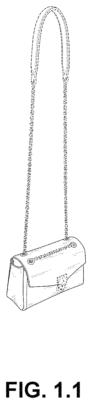 Patent USD1001490 — Bag — Figure 1