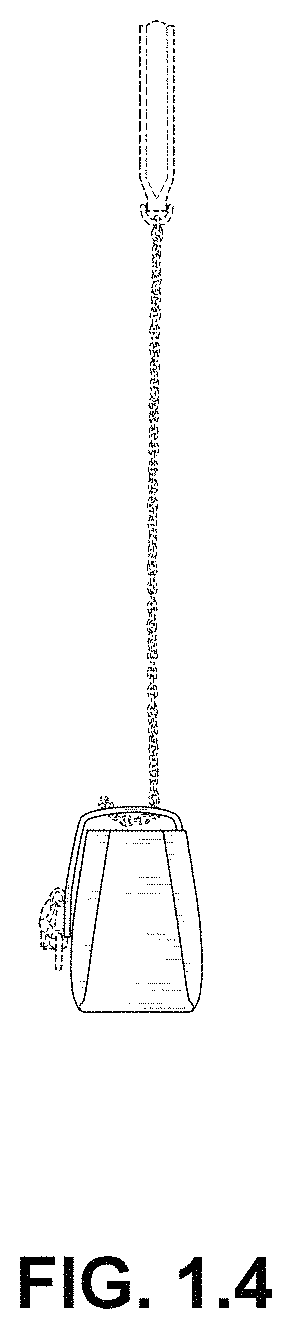 Patent USD1001490 Figure 4 – Bag
