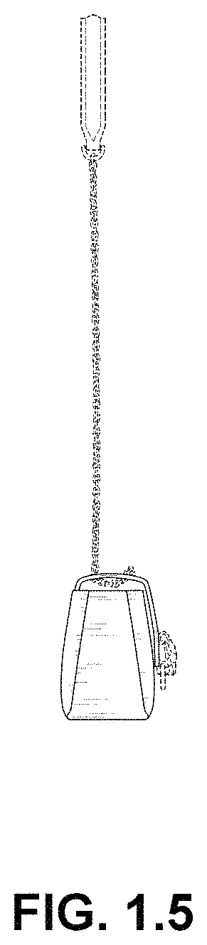 Patent USD1001490 Figure 5 – Bag