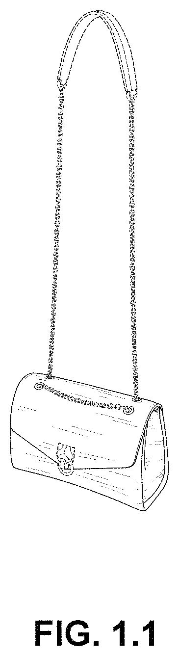 Patent USD1001492 — Bag — Figure 1