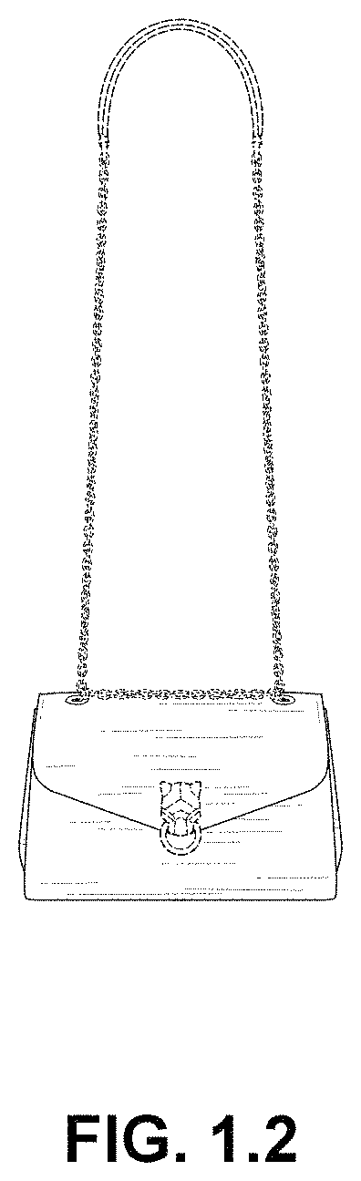 Patent USD1001492 Figure 2 – Bag