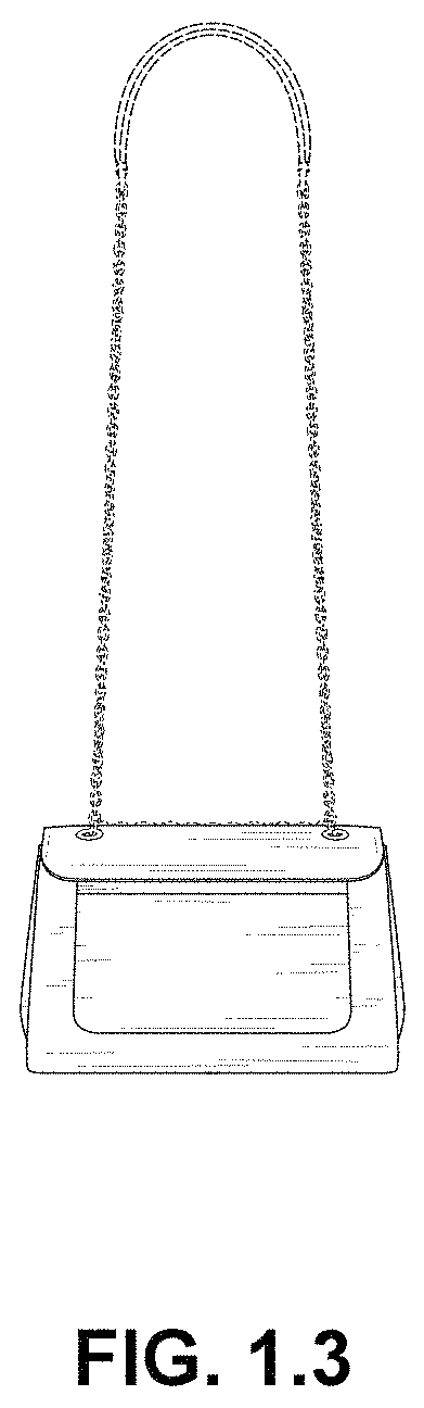 Patent USD1001492 Figure 3 – Bag