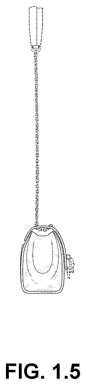 Patent USD1001492 Figure 5 – Bag