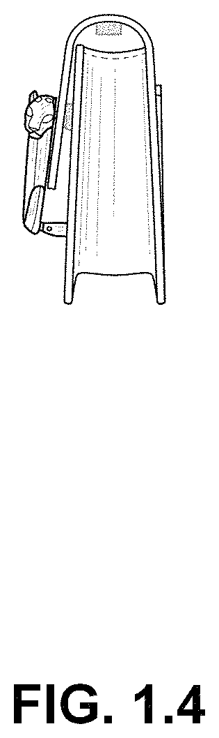 Patent USD1001493 Figure 4 – Handbag