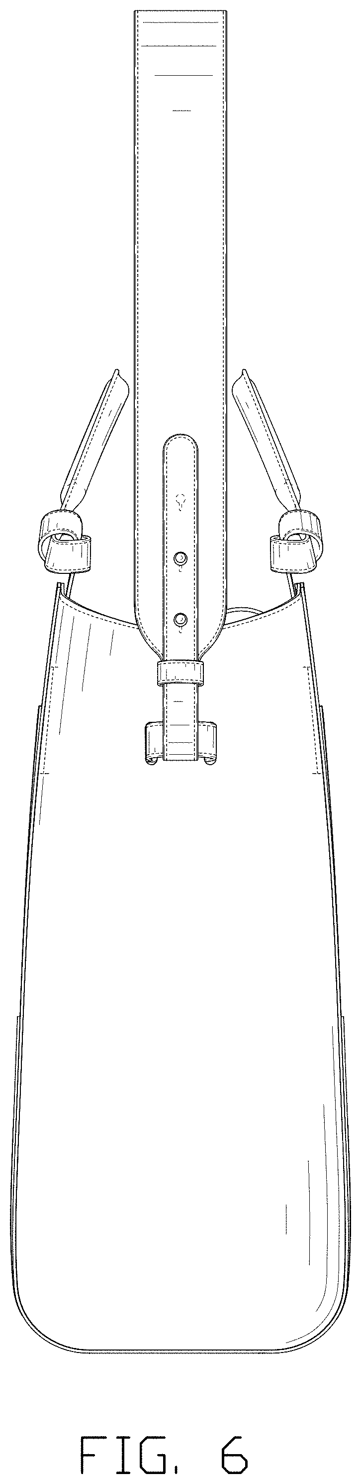 Patent USD1001494 Figure 6 – Bucket bag