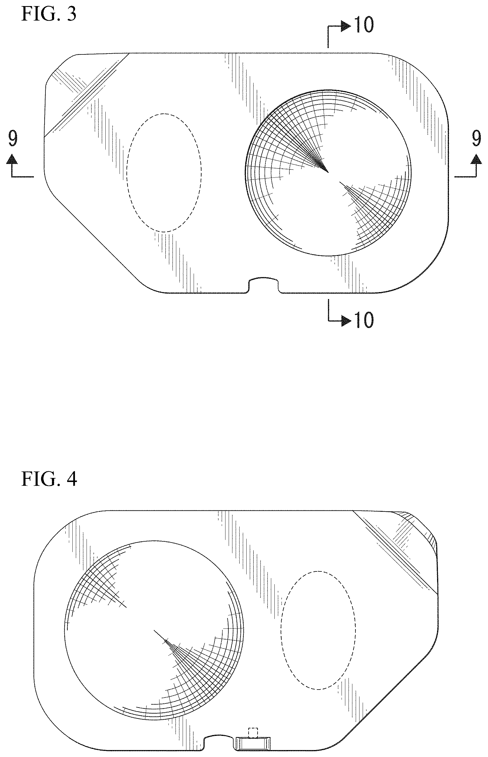 Patent USD1001496 Figure 2 – Container for contact lens
