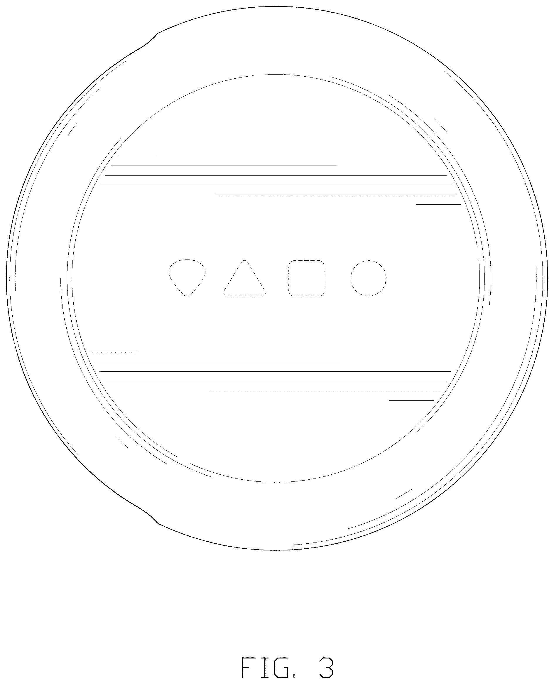 Patent USD1001498 Figure 3 – Makeup bag