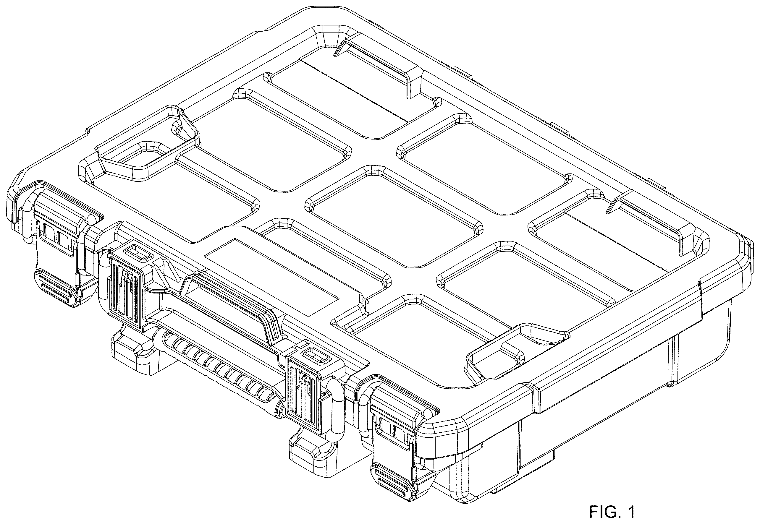 Patent USD1001499 Figure 1 – Organizer