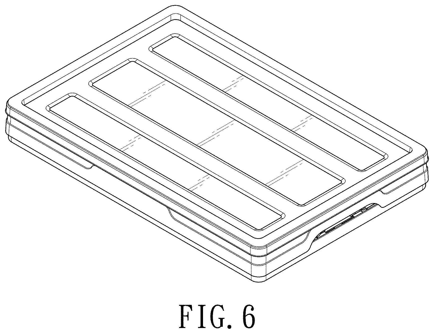 Patent USD1001500 Figure 5 – Storage basket