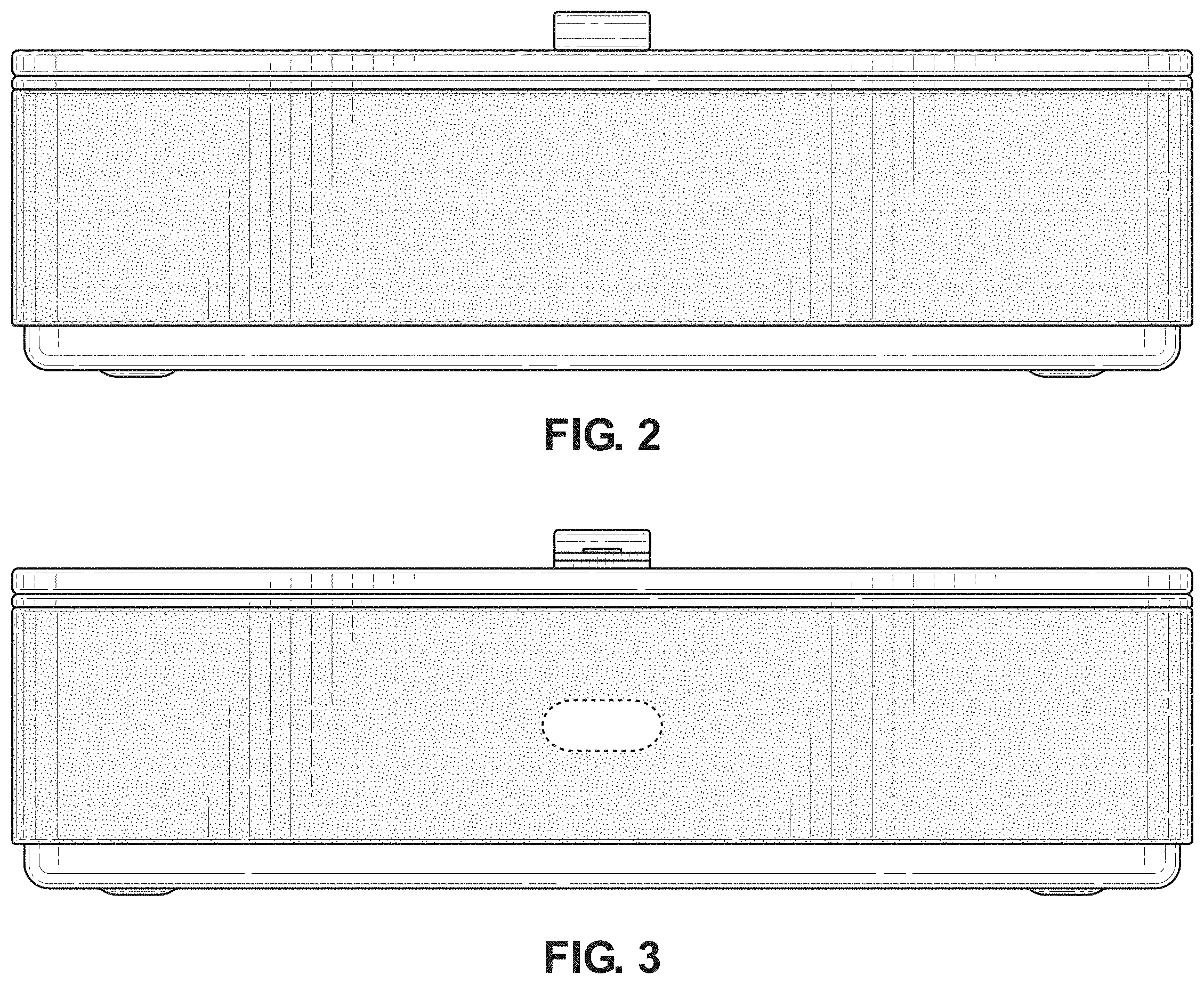 Patent USD1001501 Figure 2 – Combined electronics tray and container