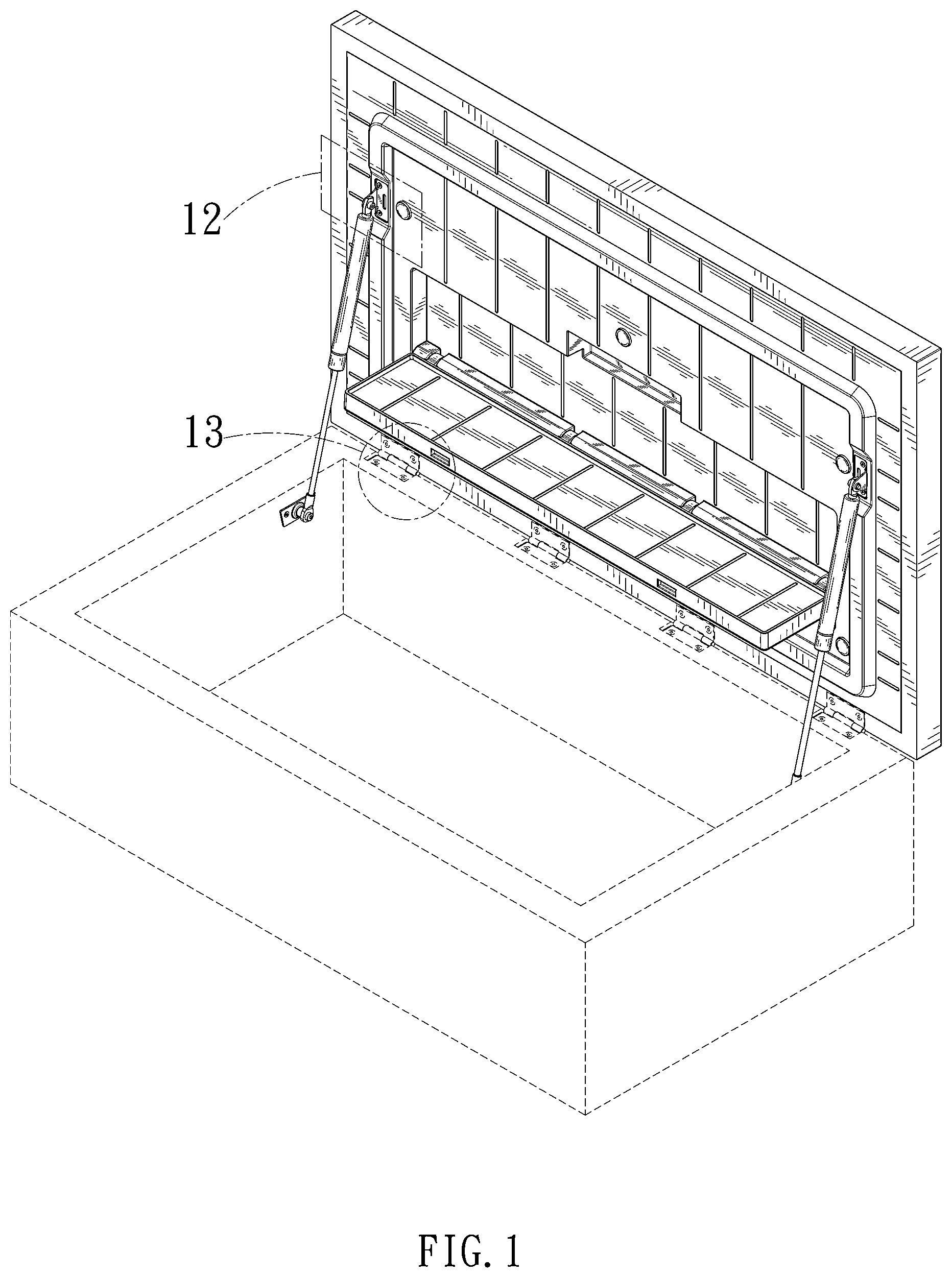 Patent USD1001503 — Cover — Figure 1
