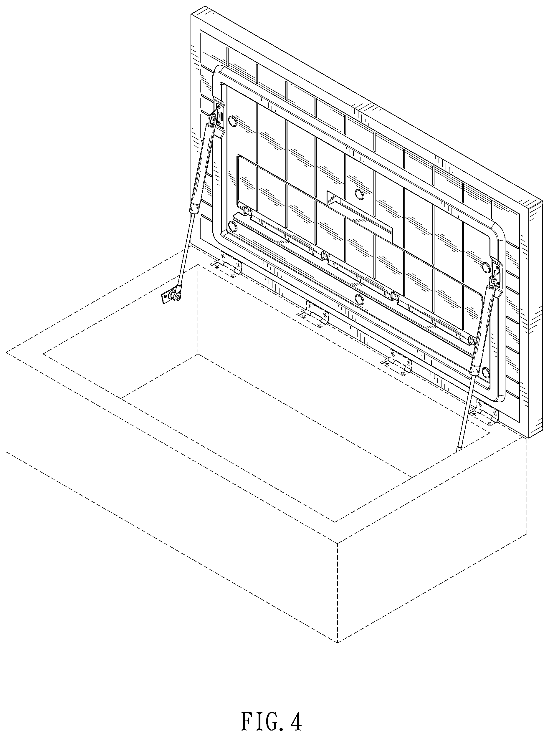 Patent USD1001503 Figure 4 – Cover
