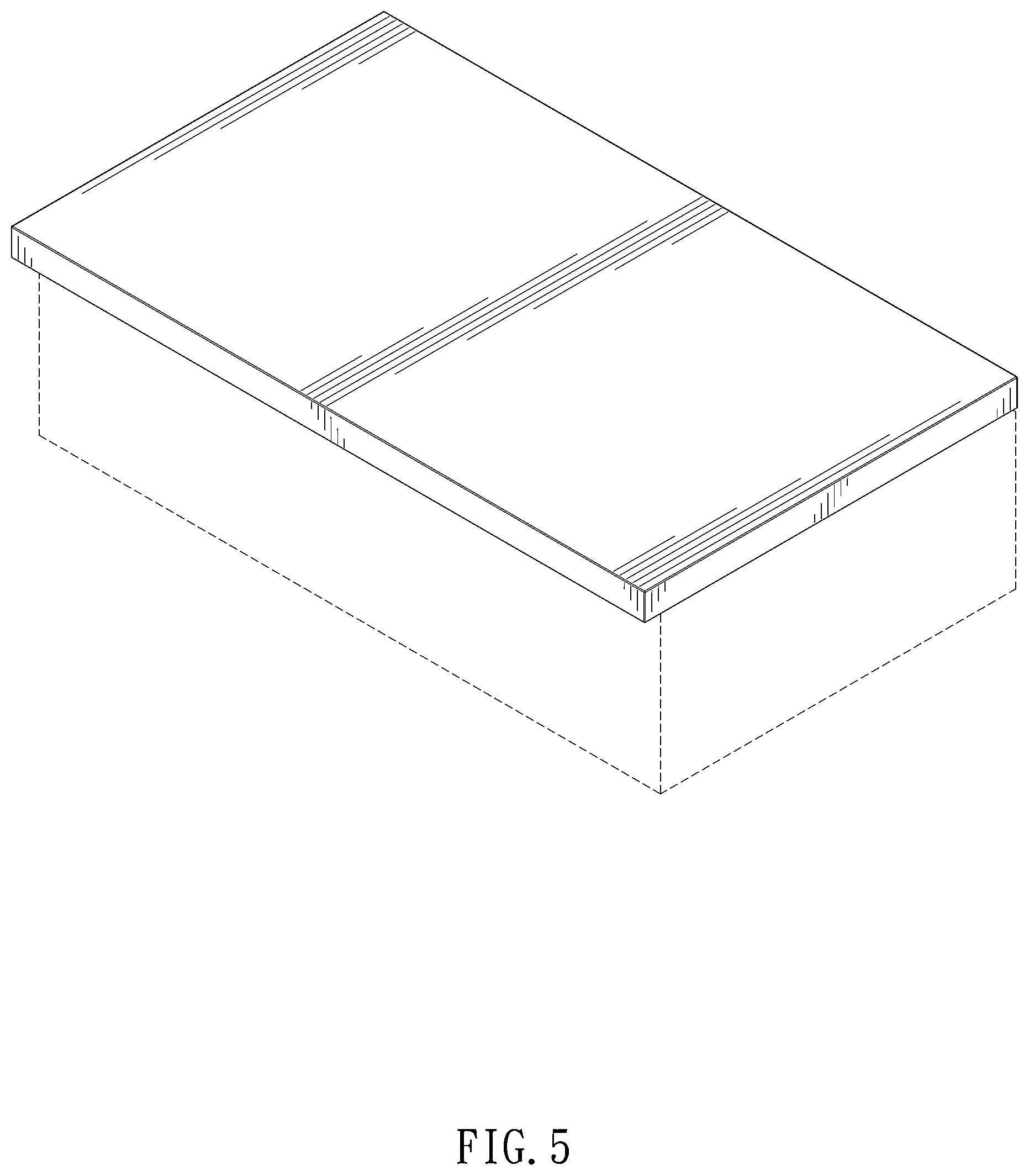 Patent USD1001503 Figure 5 – Cover