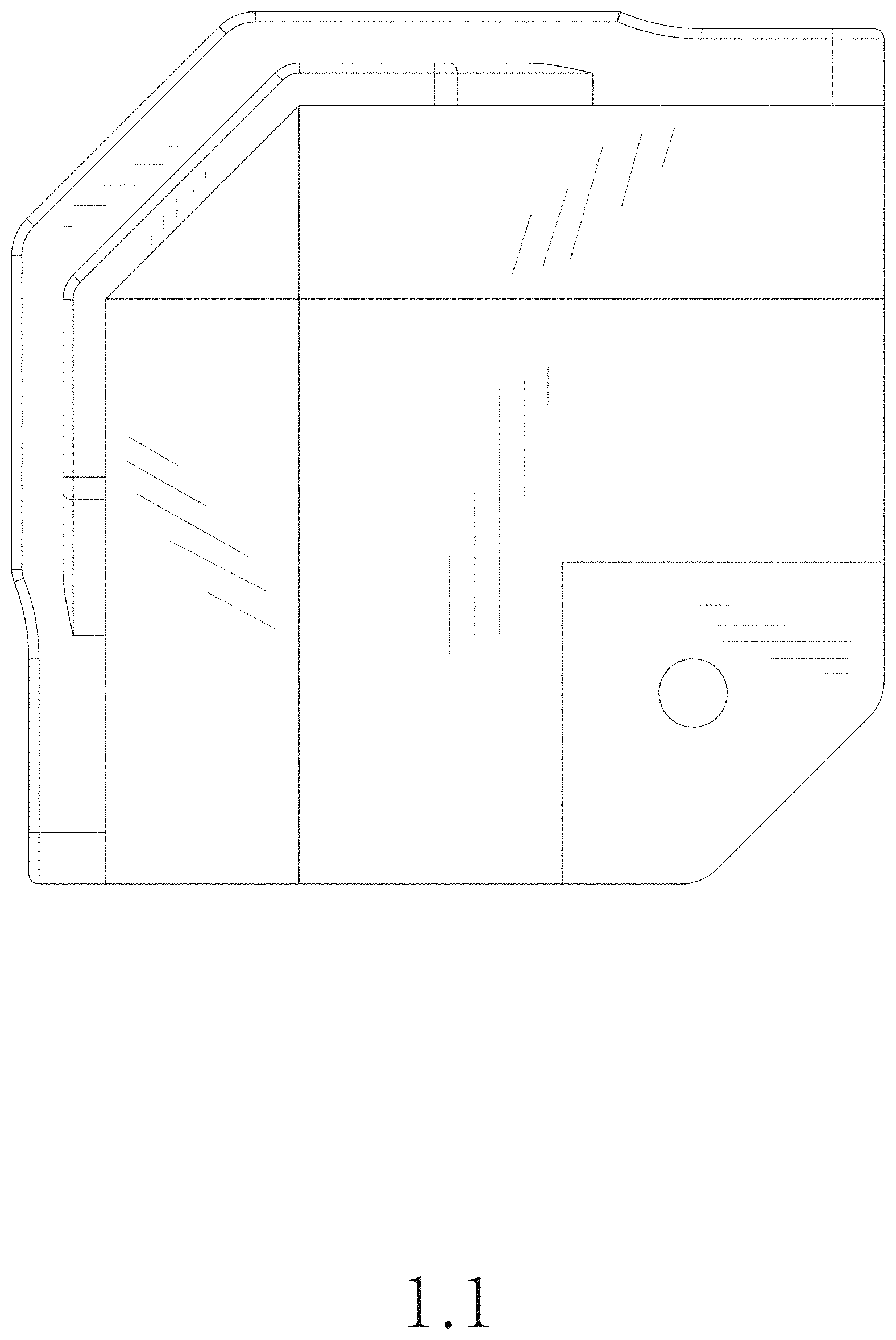 Patent USD1001504 Figure 1 – Accessory for cases