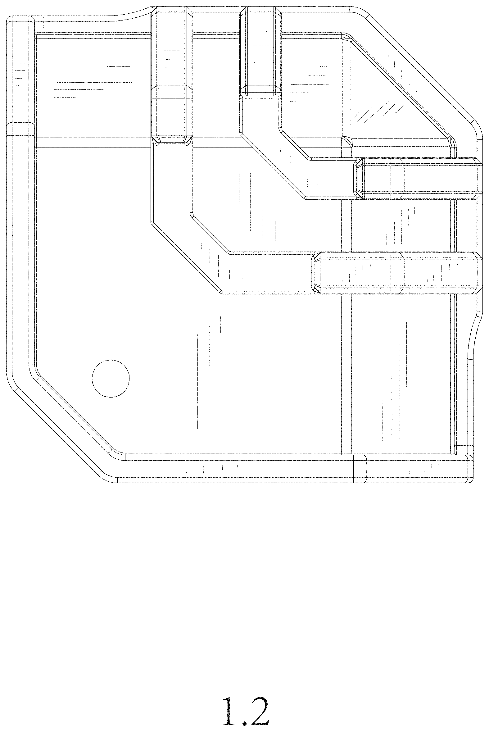 Patent USD1001504 Figure 2 – Accessory for cases