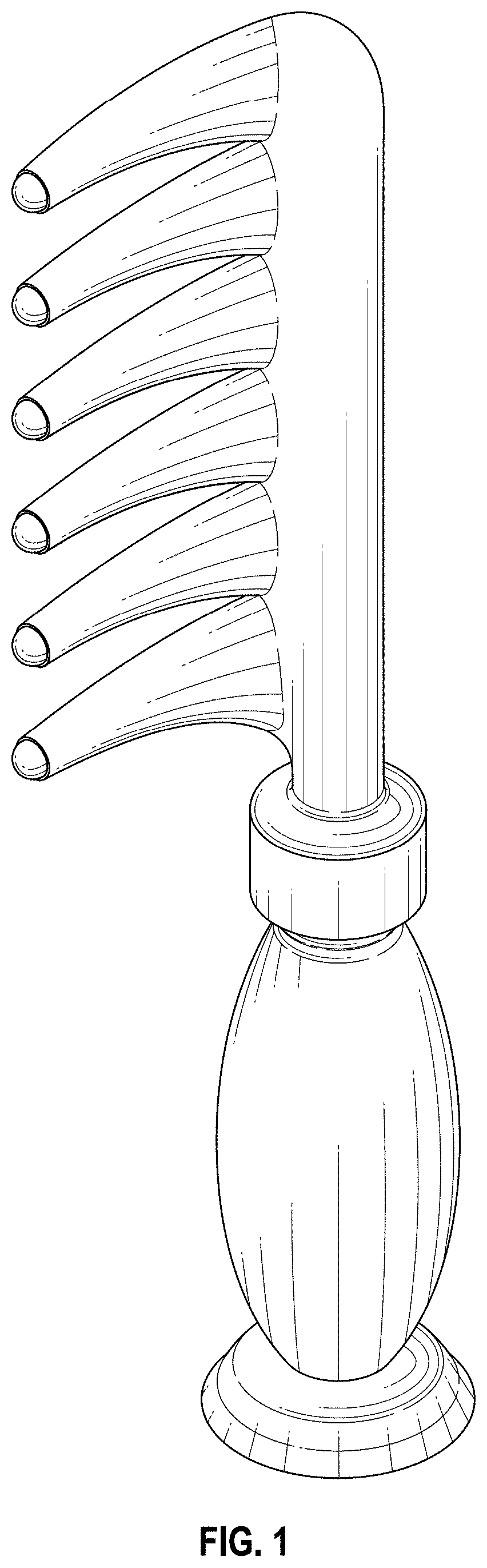 Patent USD1001507 — Fluid-dispensing comb — Figure 1