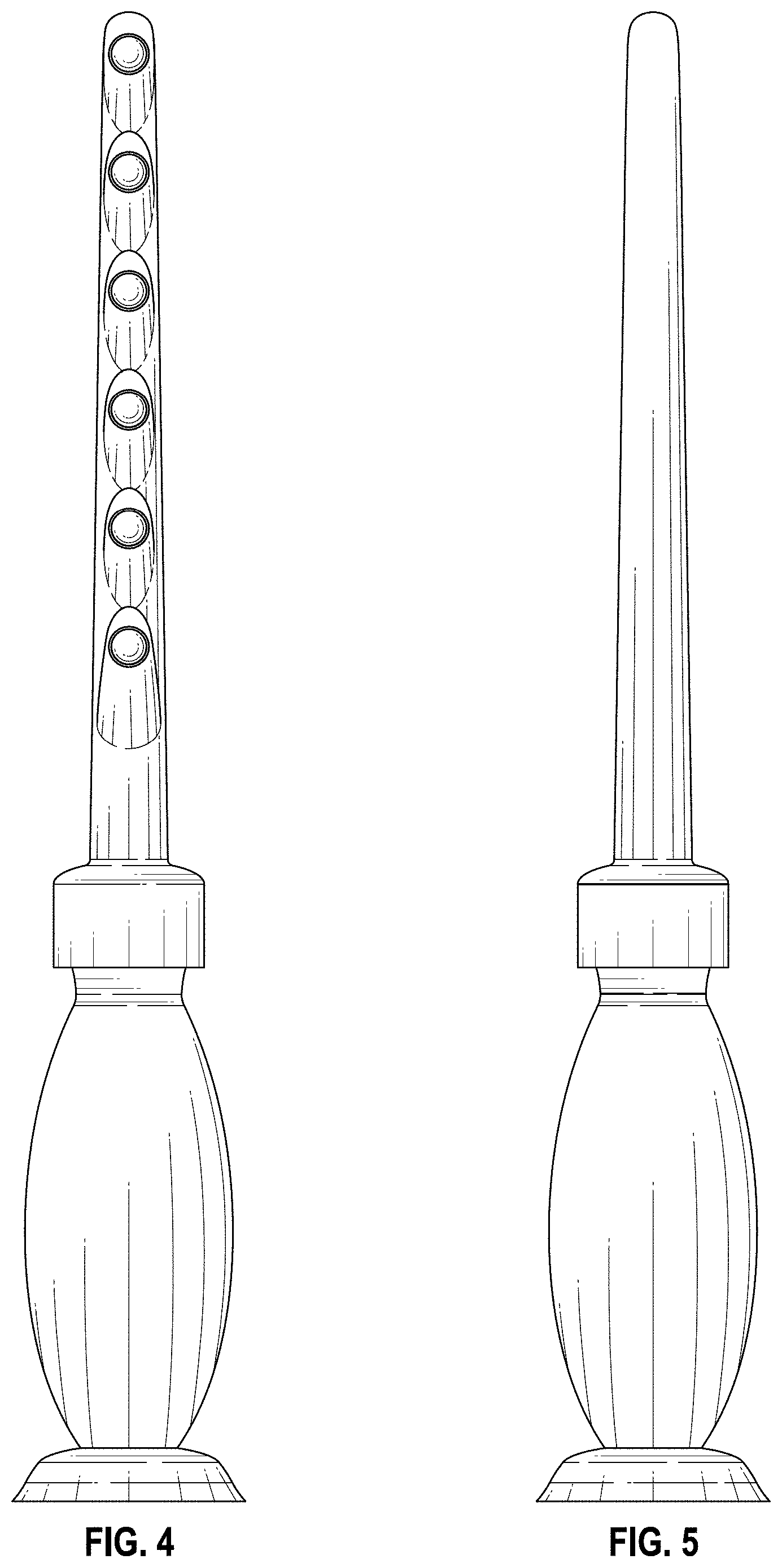 Patent USD1001507 Figure 4 – Fluid-dispensing comb