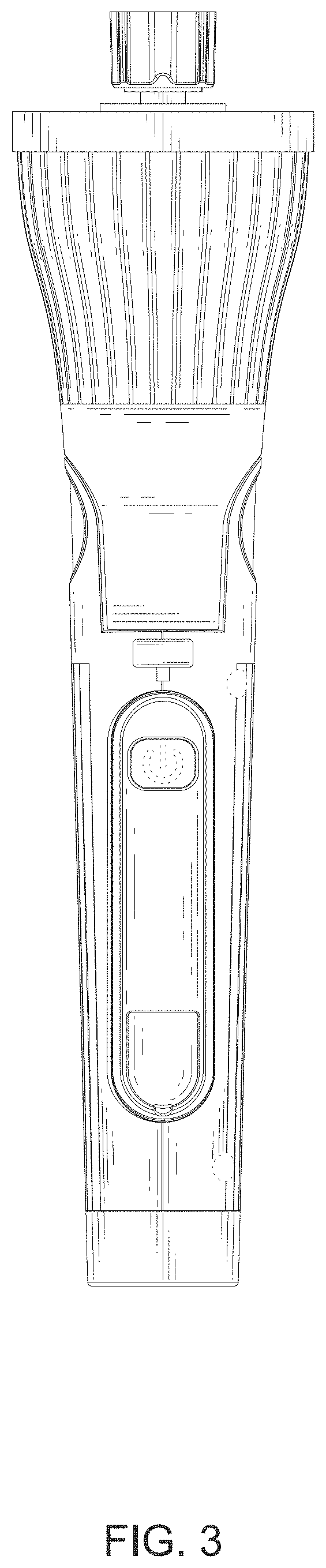 Patent USD1001508 Figure 3 – Cleaning brush handle