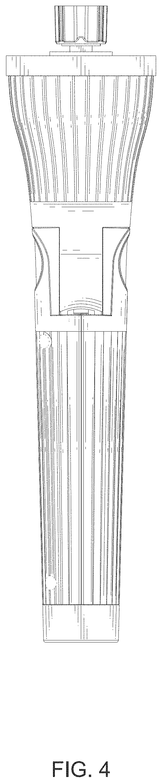 Patent USD1001508 Figure 4 – Cleaning brush handle