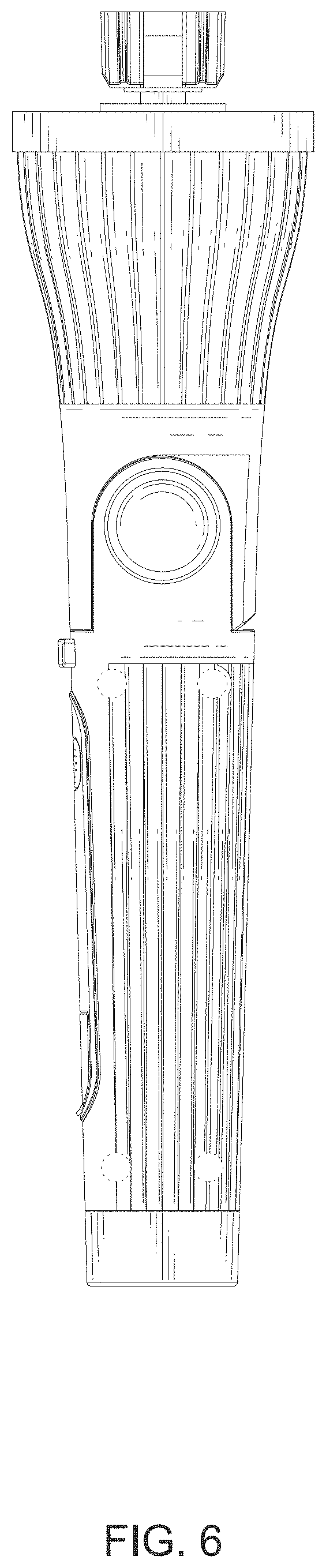 Patent USD1001508 Figure 6 – Cleaning brush handle