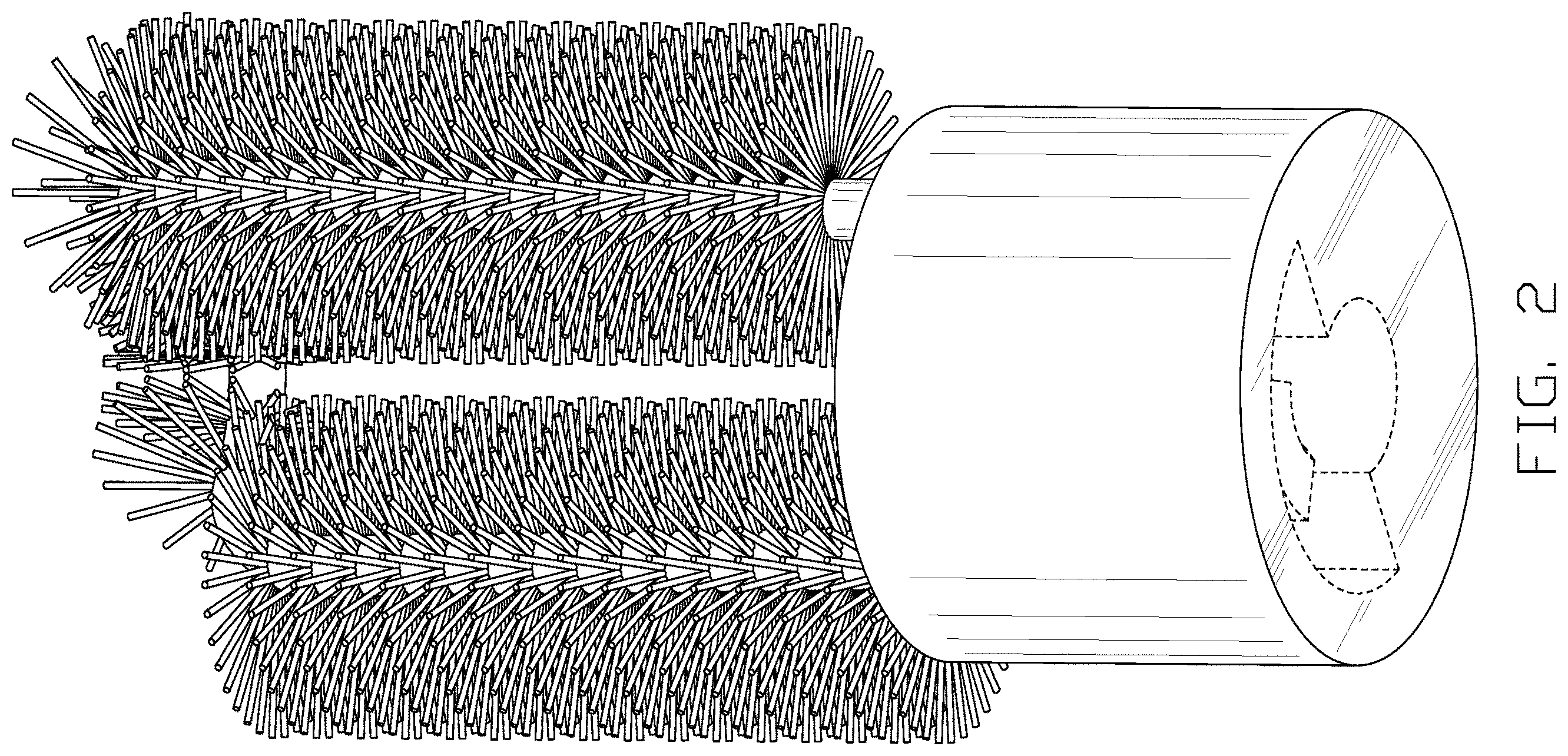 Patent USD1001510 Figure 2 – Brush head