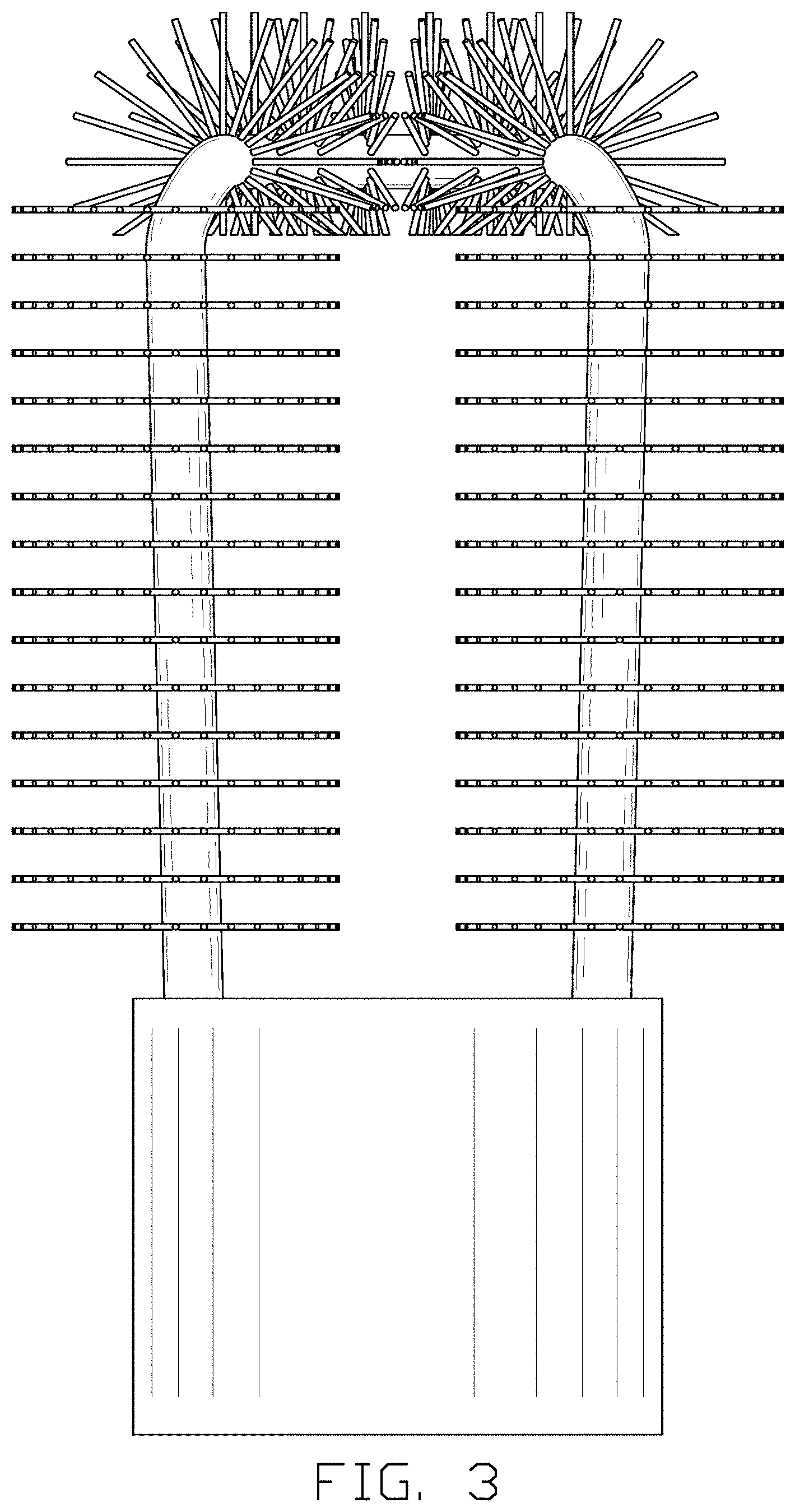 Patent USD1001510 Figure 3 – Brush head
