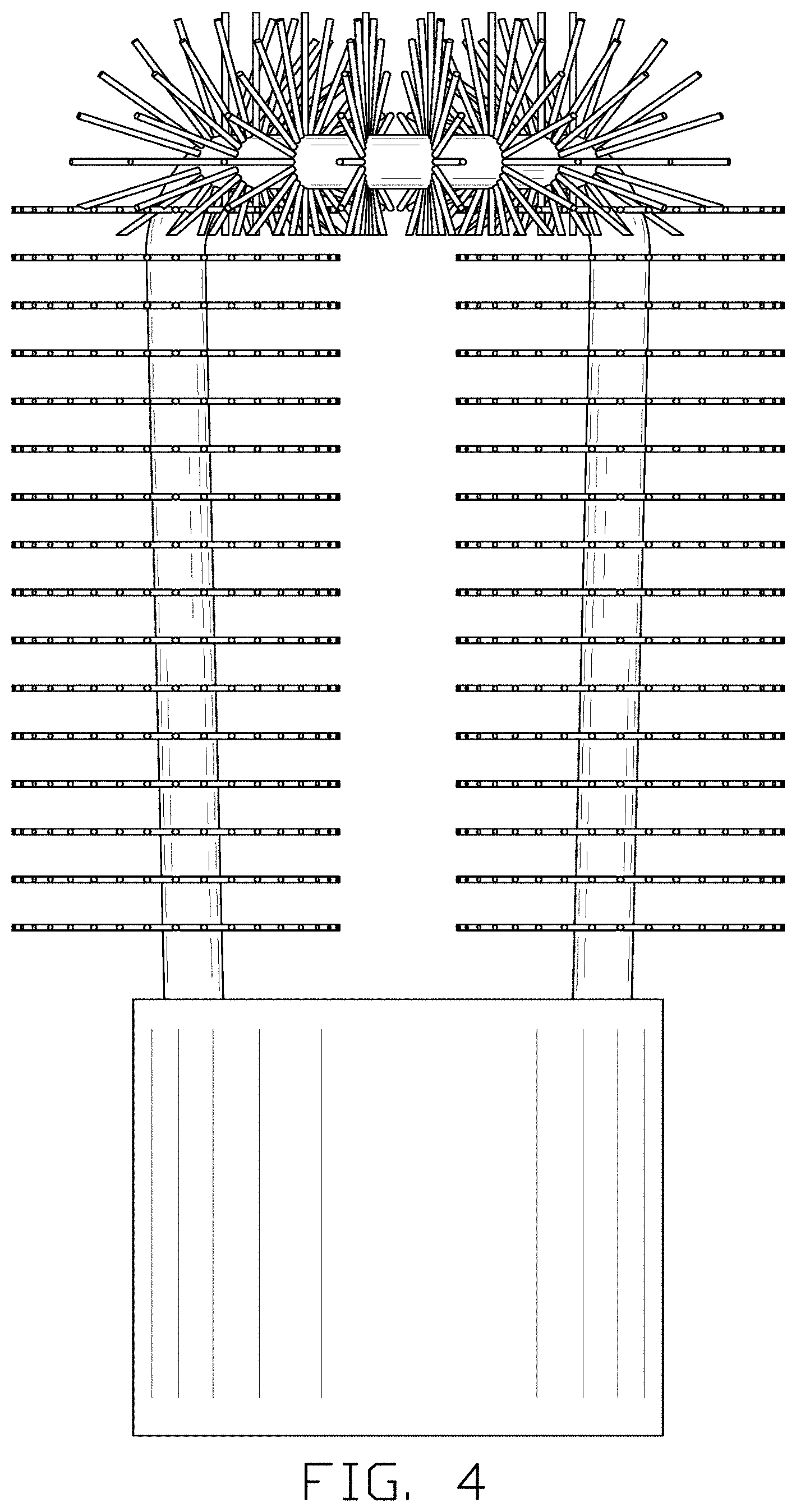 Patent USD1001510 Figure 4 – Brush head