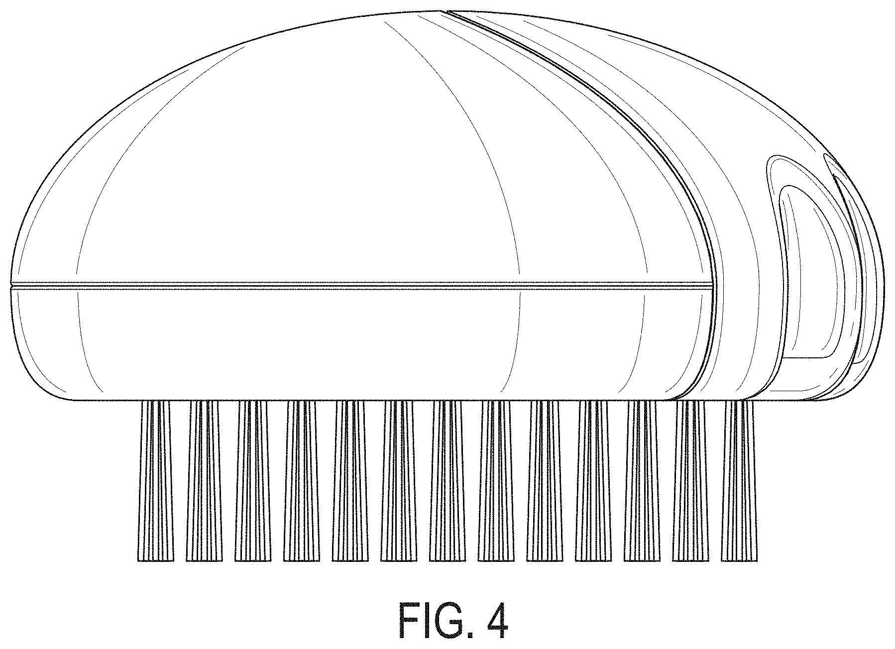 Patent USD1001511 Figure 4 – Brush