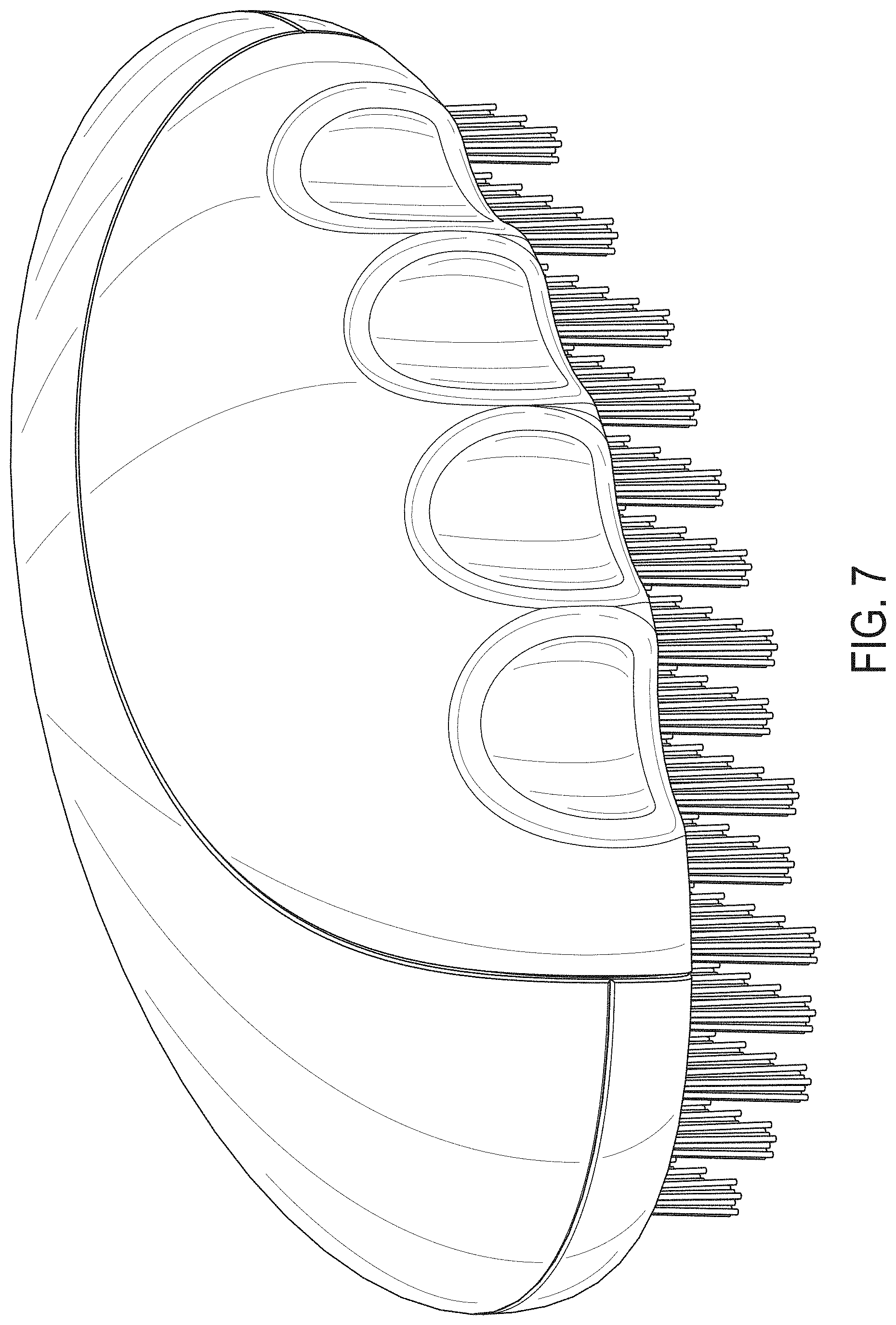 Patent USD1001511 Figure 7 – Brush