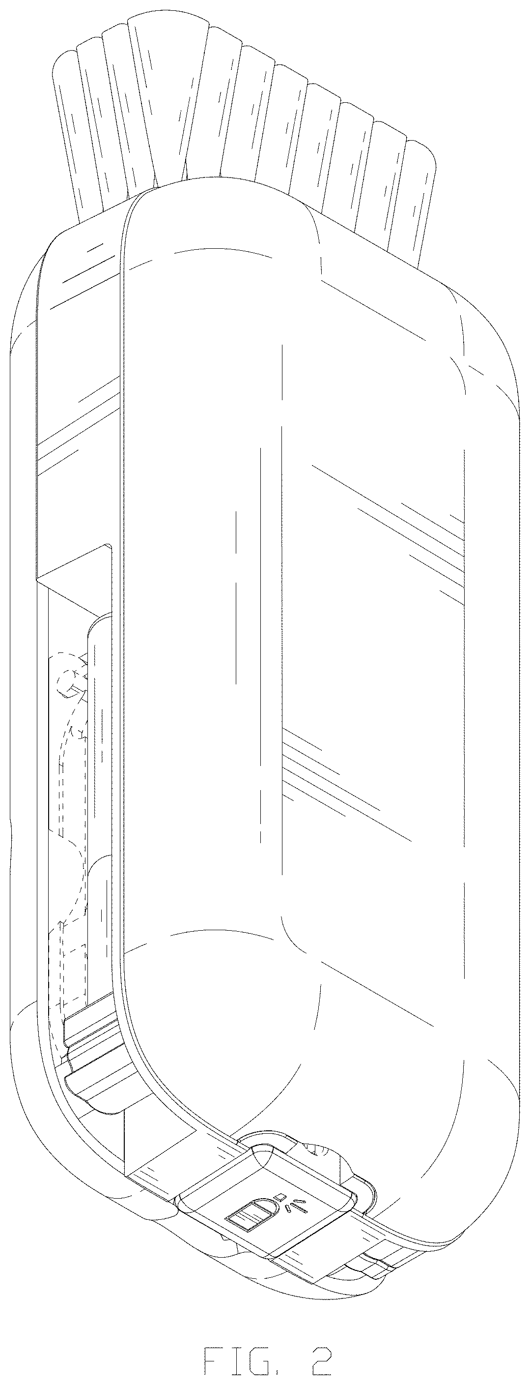 Patent USD1001513 Figure 2 – Keyboard cleaning tool