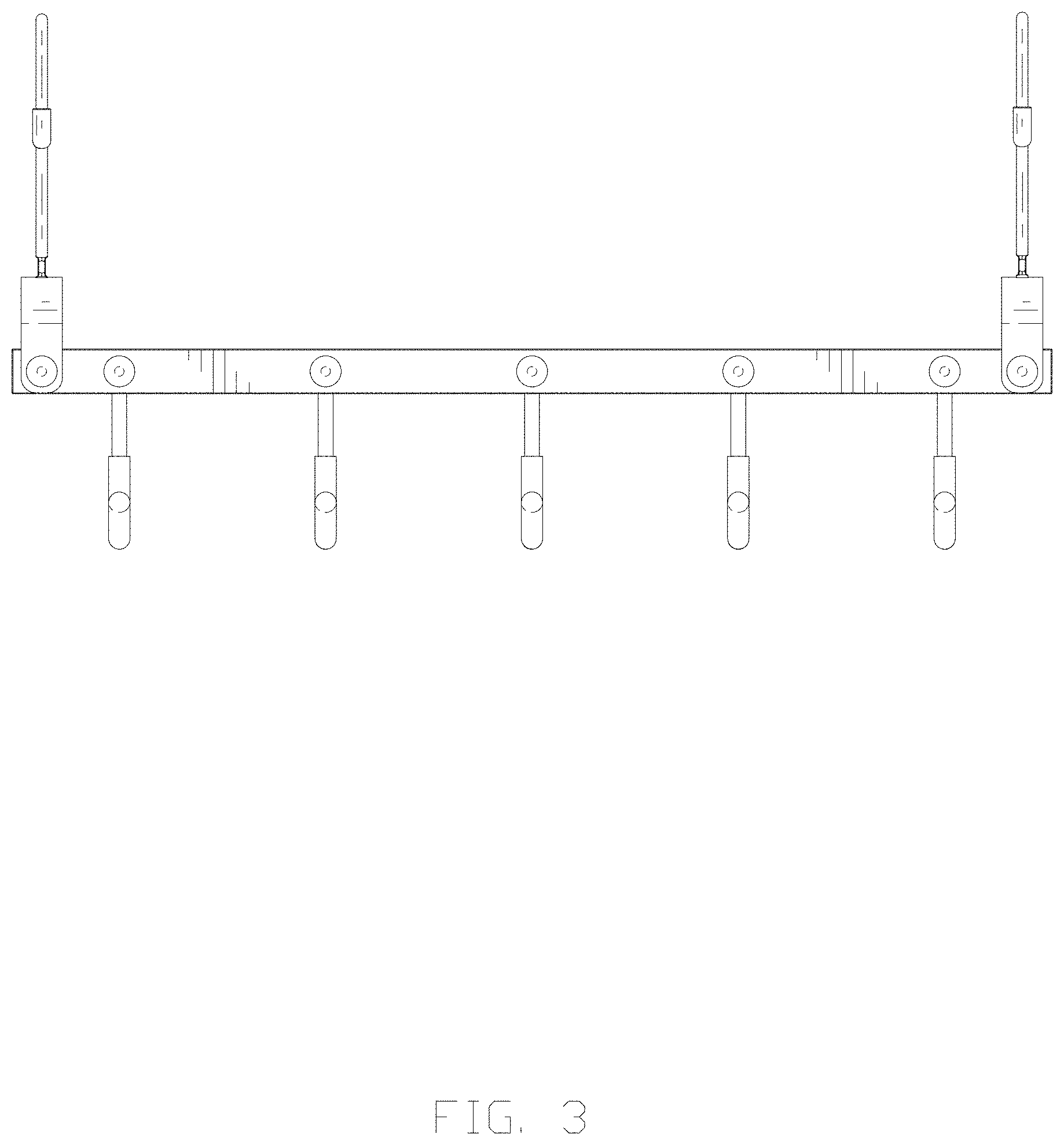 Patent USD1001515 Figure 3 – Trouser hanger