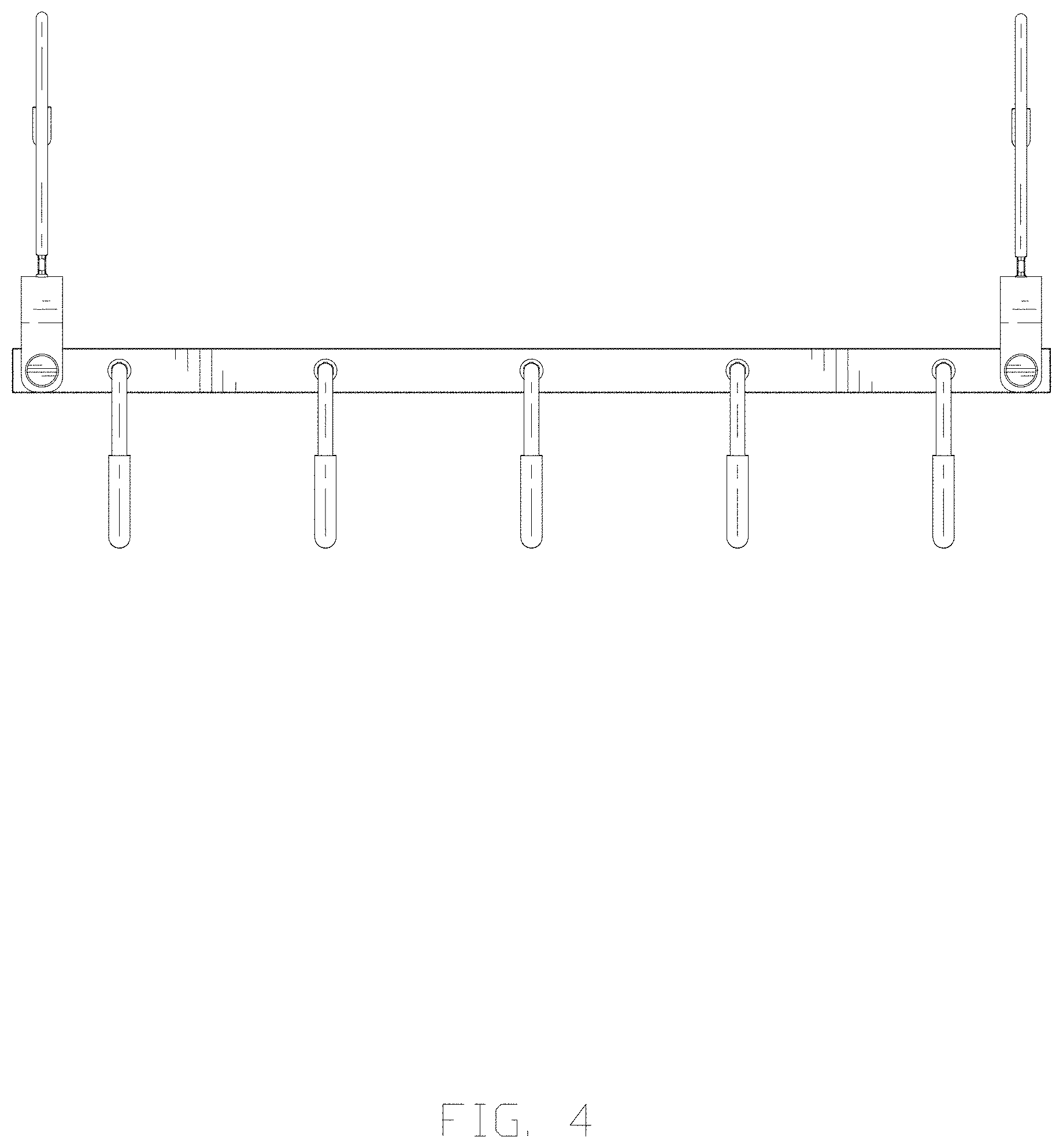 Patent USD1001515 Figure 4 – Trouser hanger