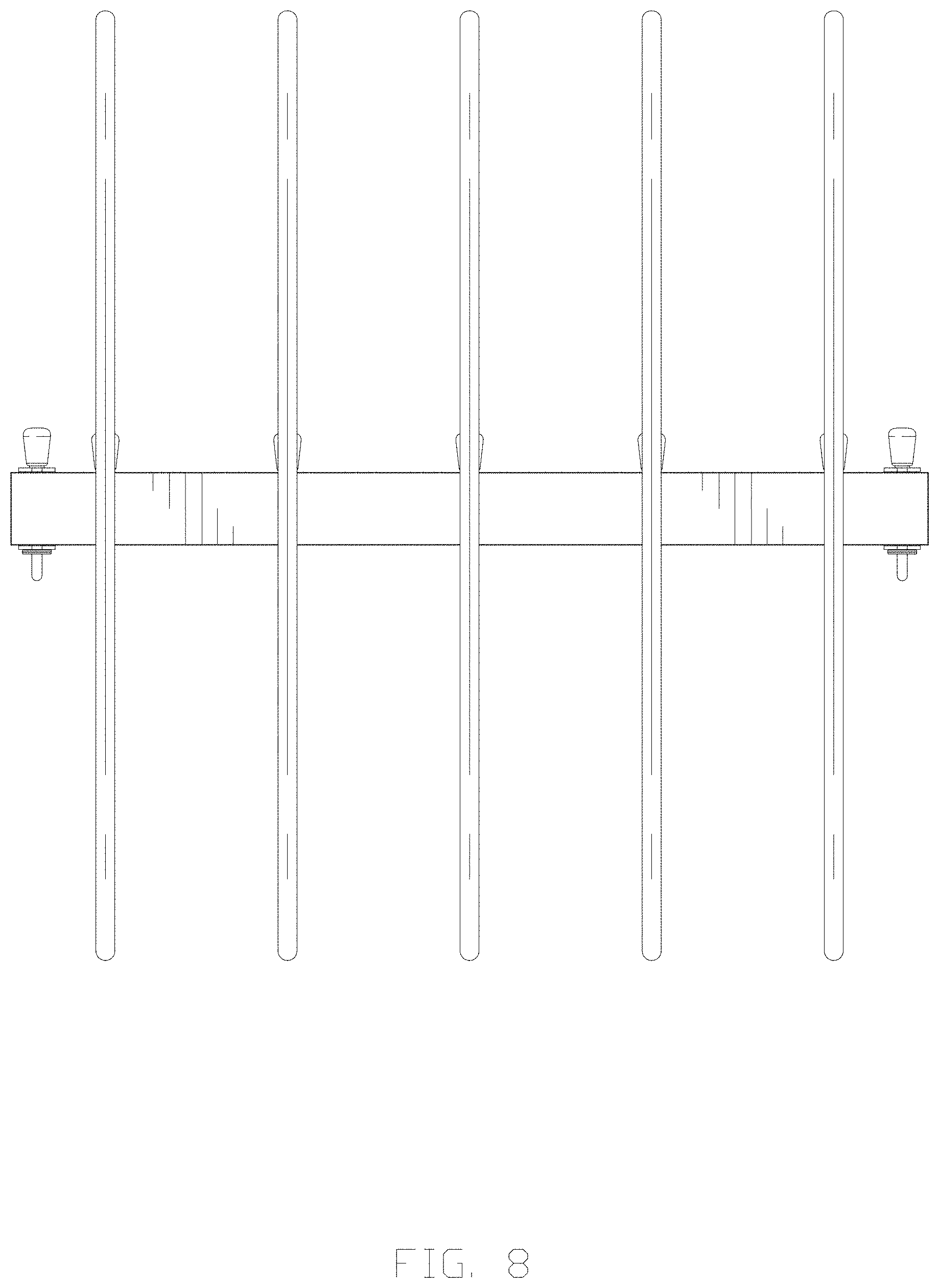 Patent USD1001515 Figure 8 – Trouser hanger