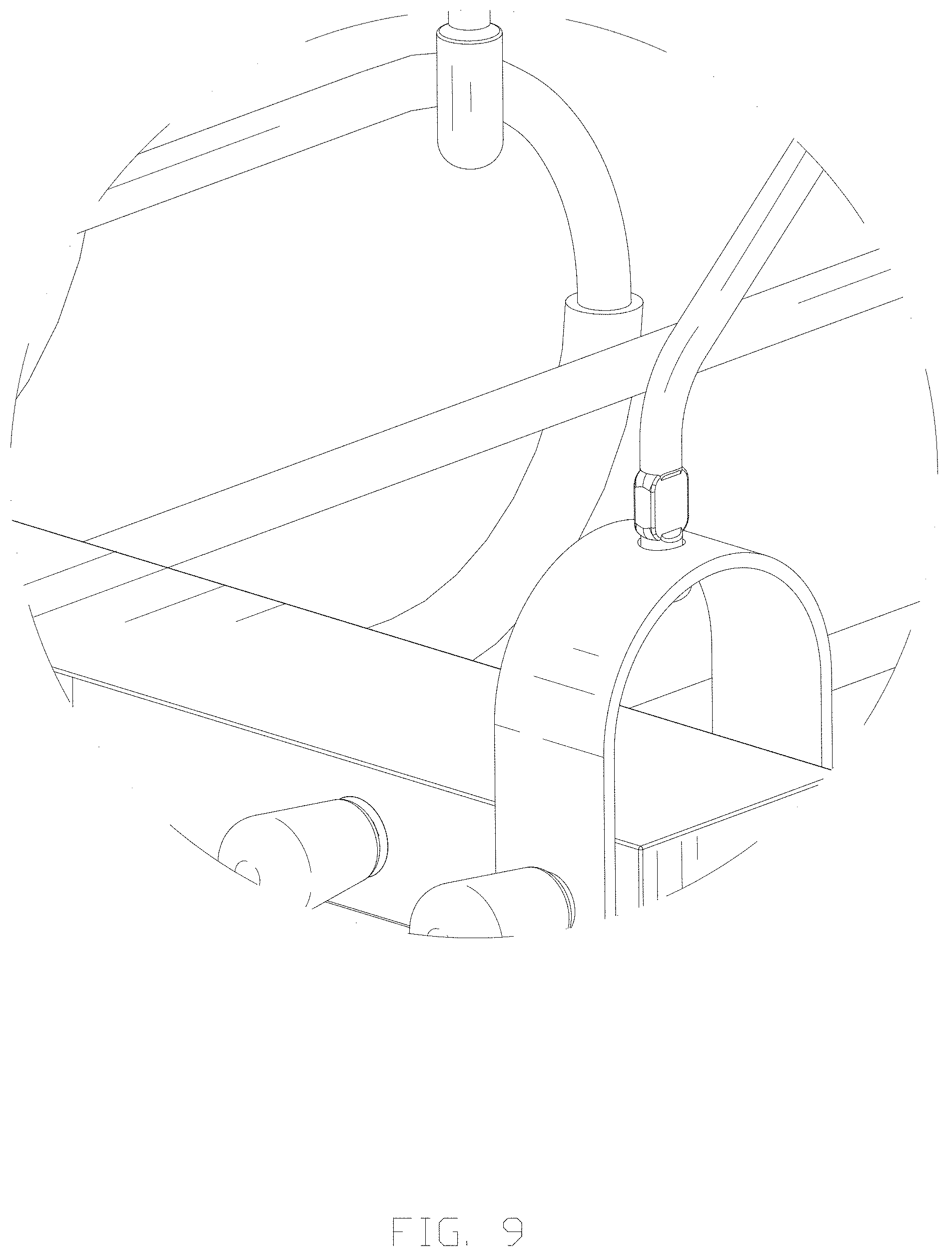 Patent USD1001515 Figure 9 – Trouser hanger