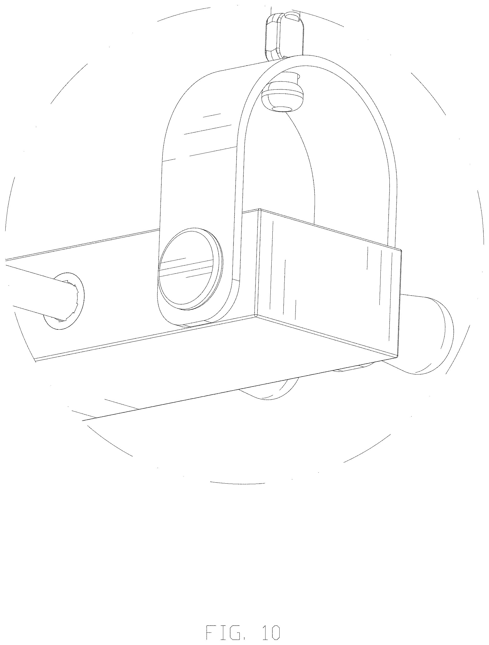 Patent USD1001515 Figure 10 – Trouser hanger