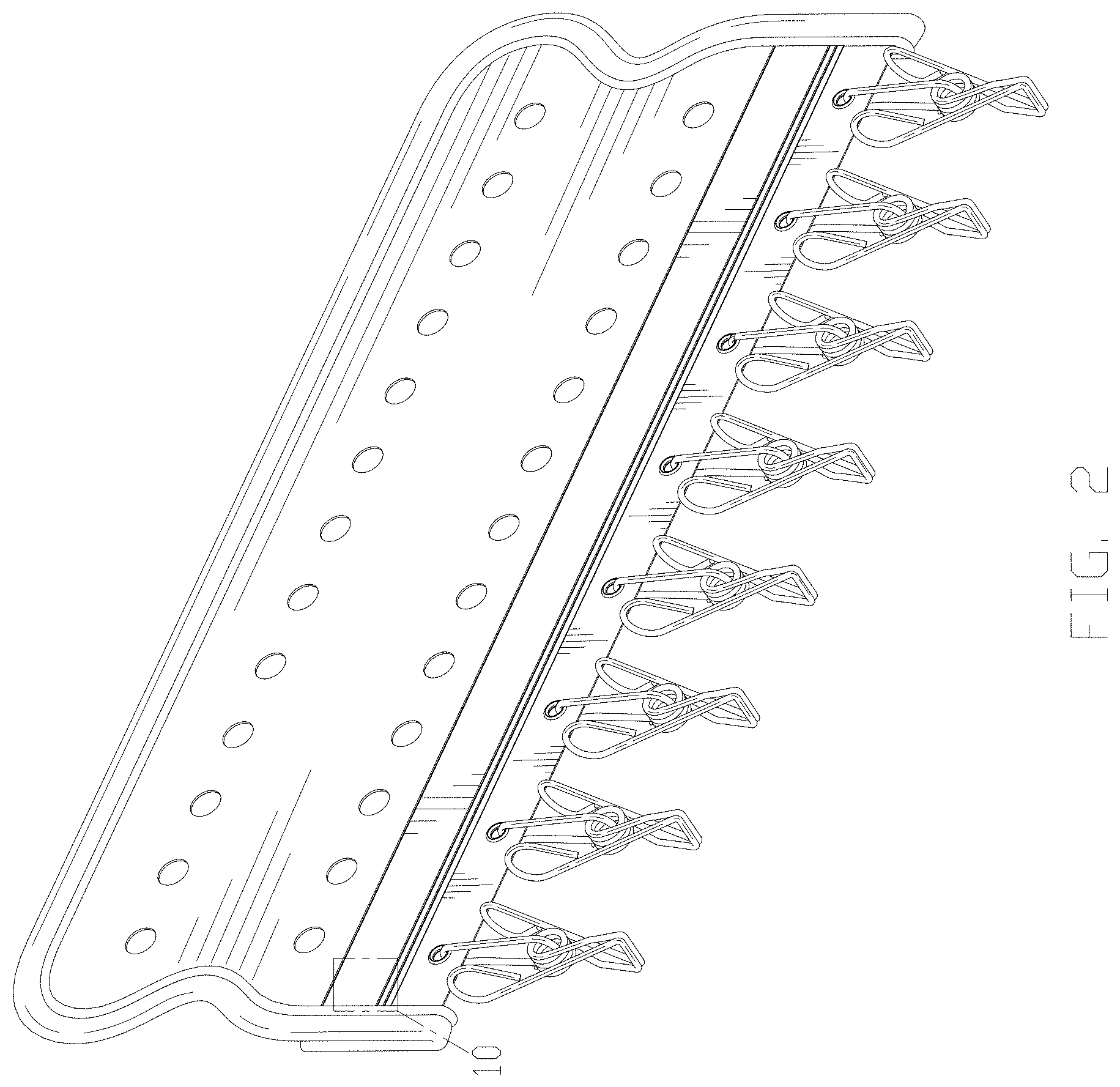 Patent USD1001517 Figure 2 – Hat organizer