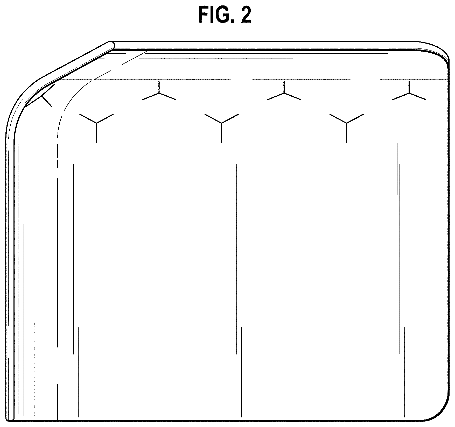 Patent USD1001518 Figure 2 – Work area screen
