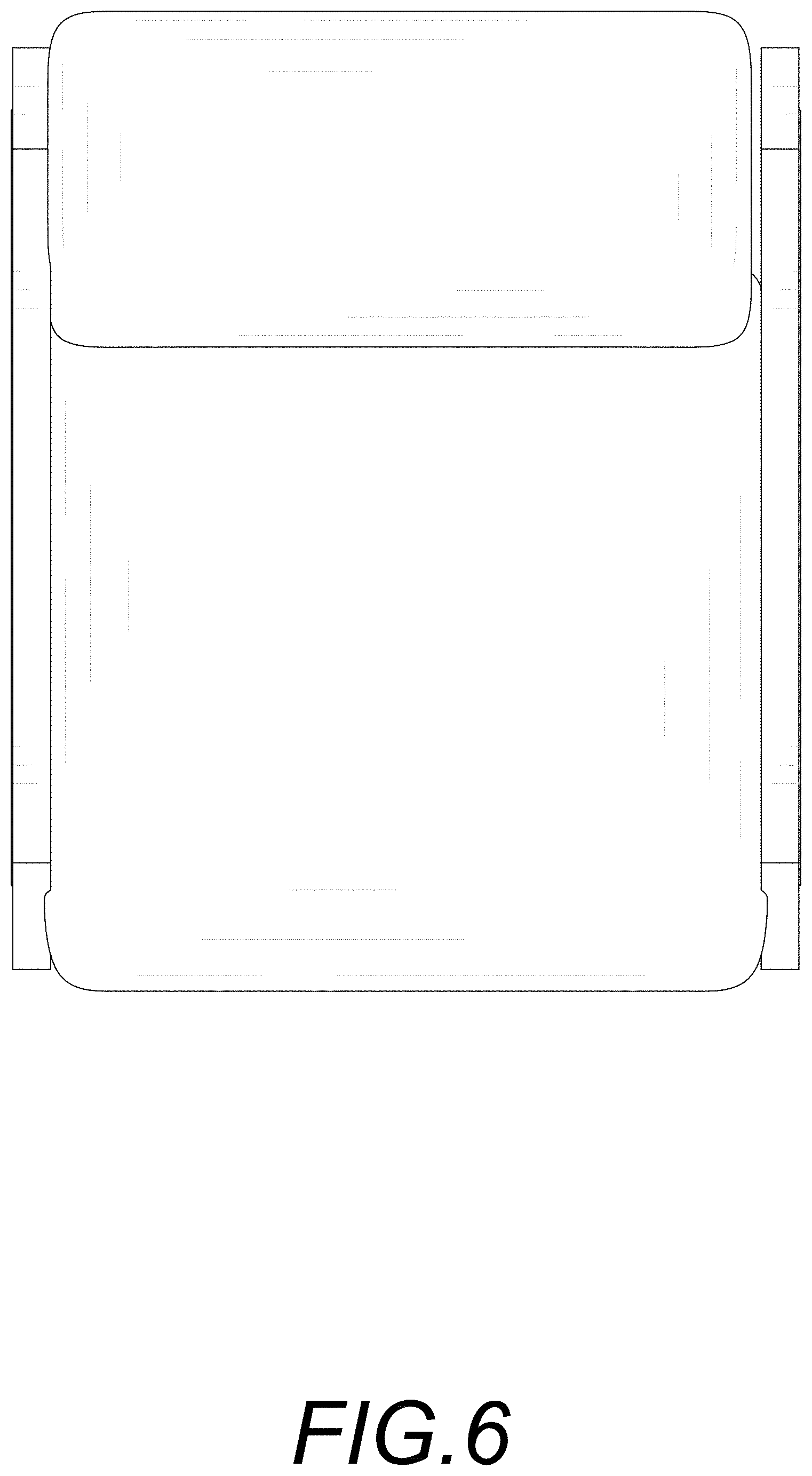 Patent USD1001520 Figure 6 – Rocking chair