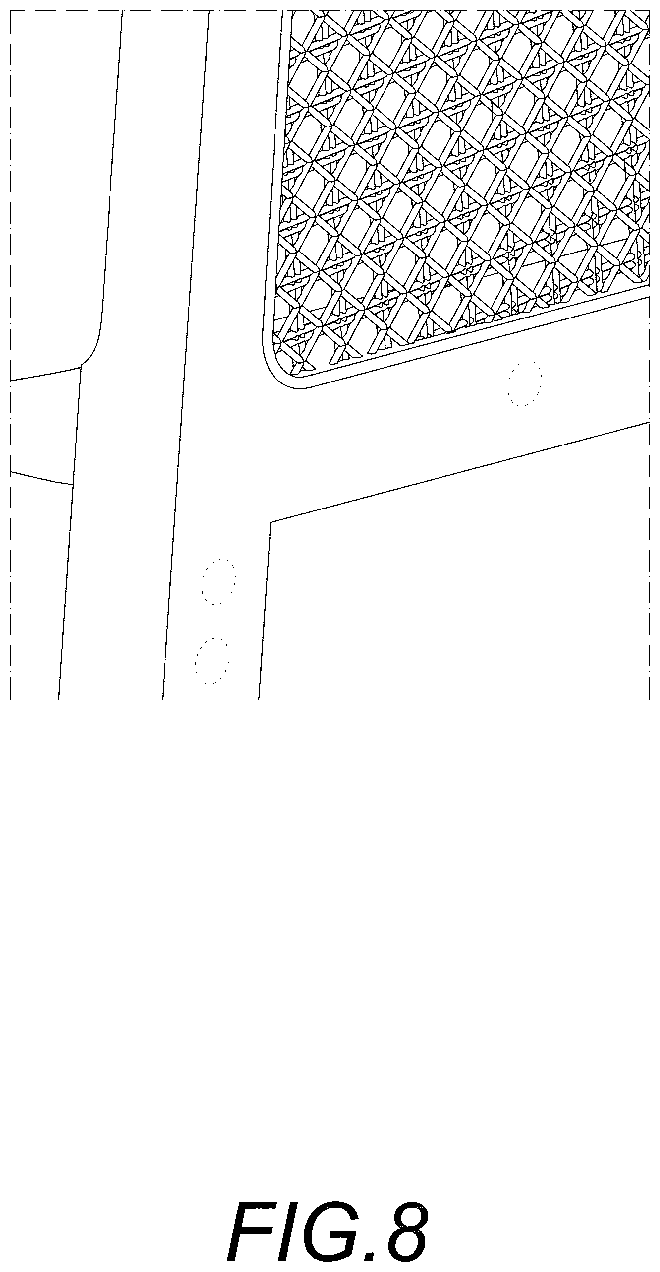 Patent USD1001520 Figure 8 – Rocking chair
