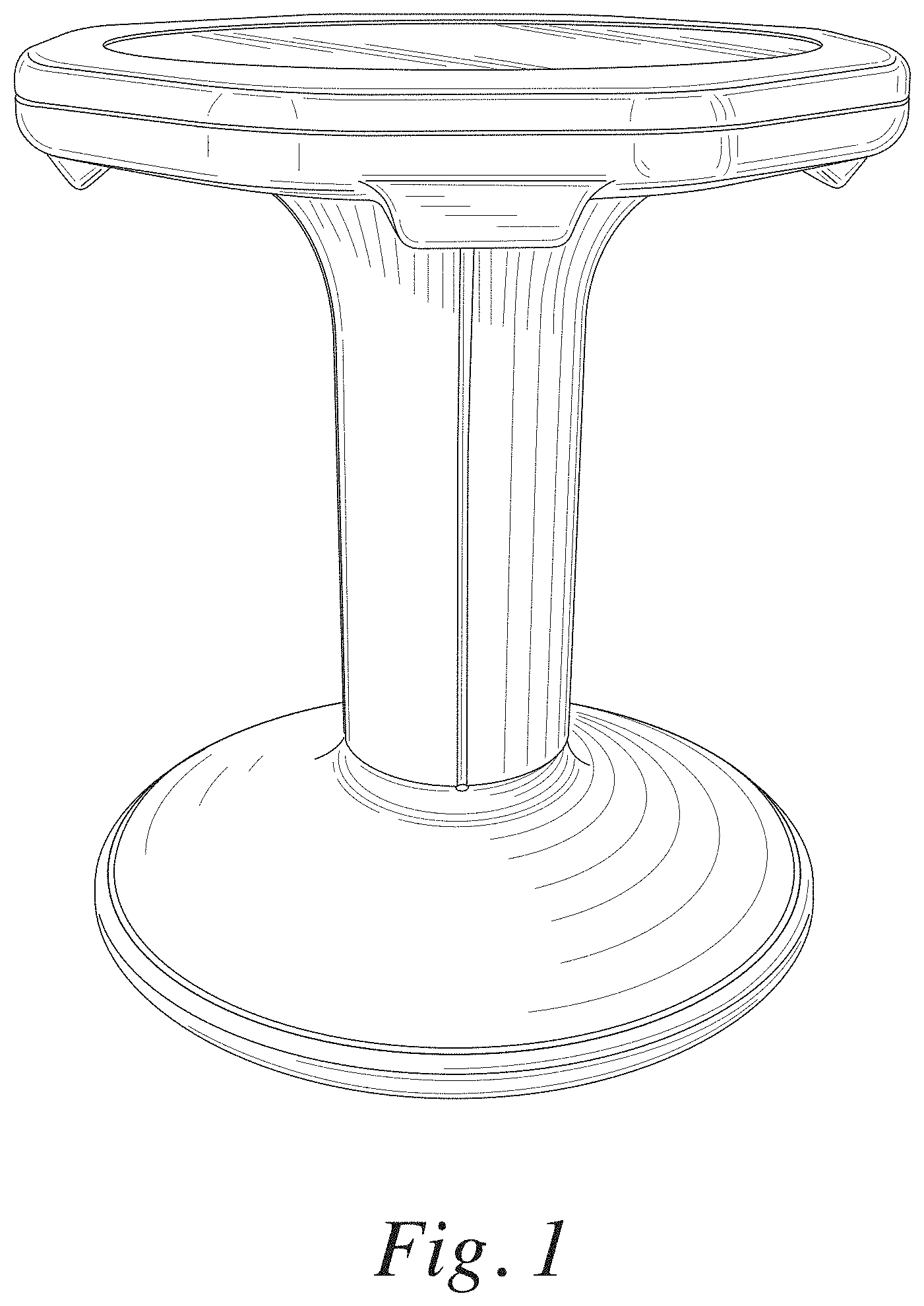 Patent USD1001521 Figure 1 – Stool