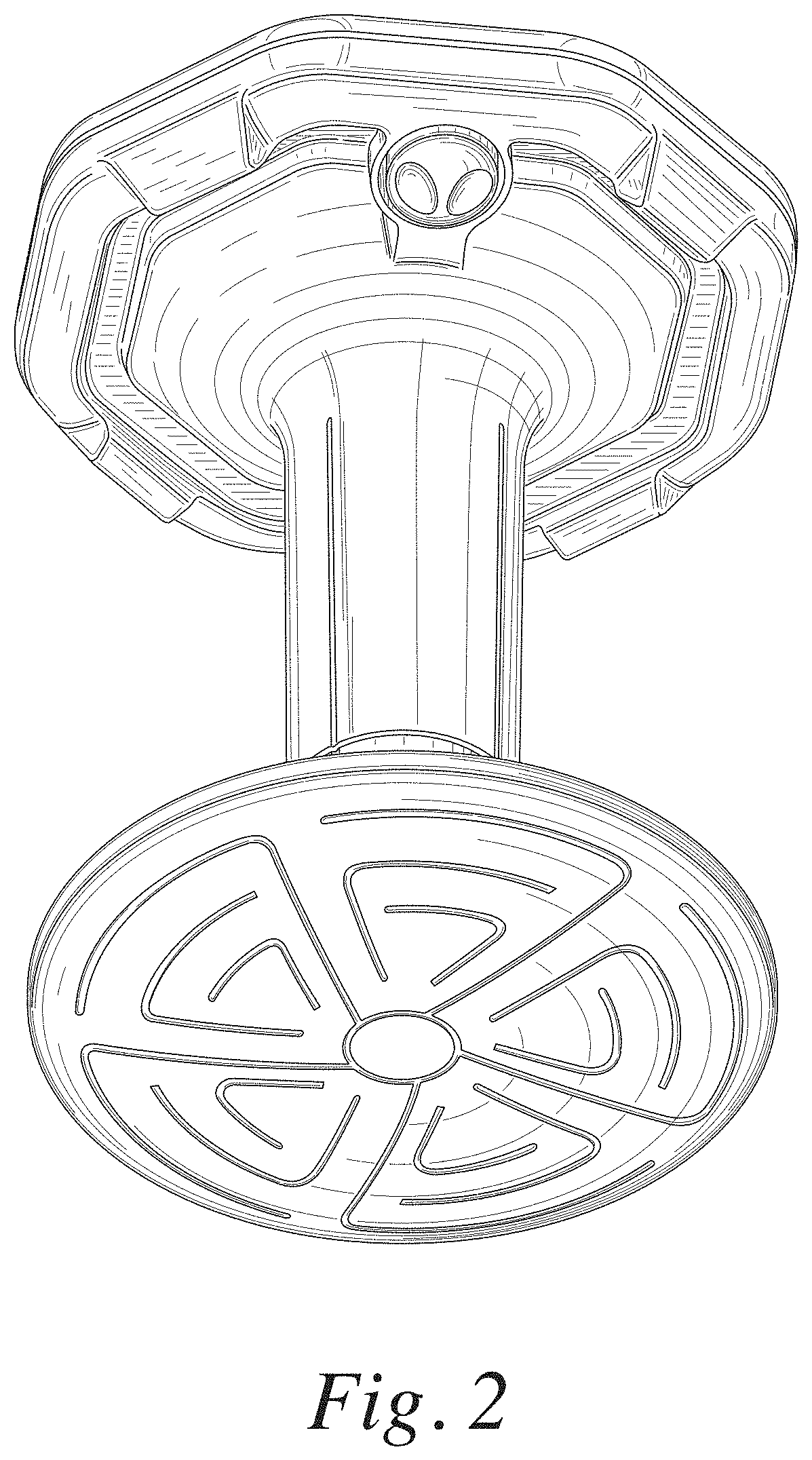 Patent USD1001521 Figure 2 – Stool