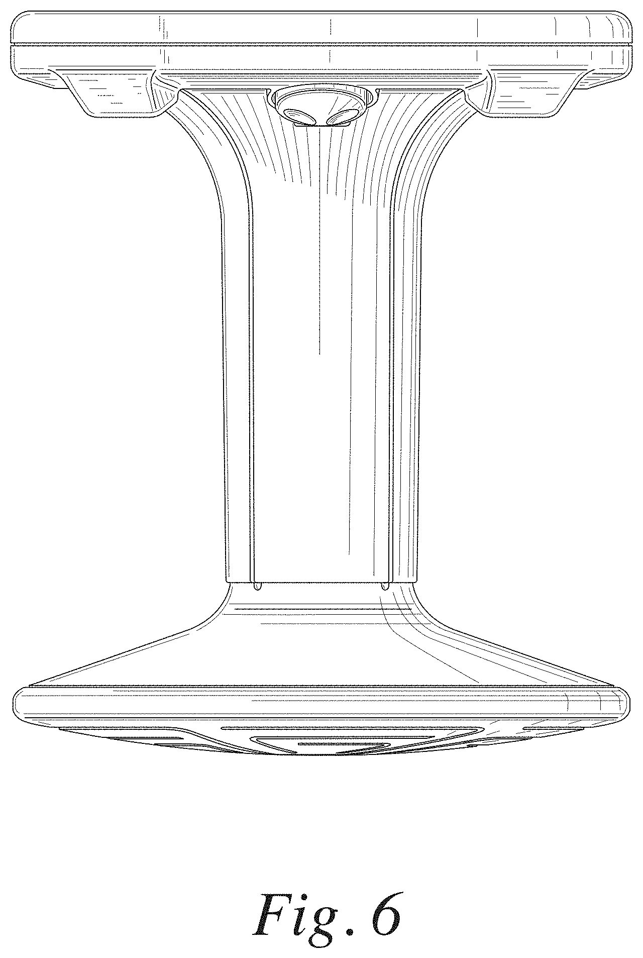 Patent USD1001521 Figure 6 – Stool