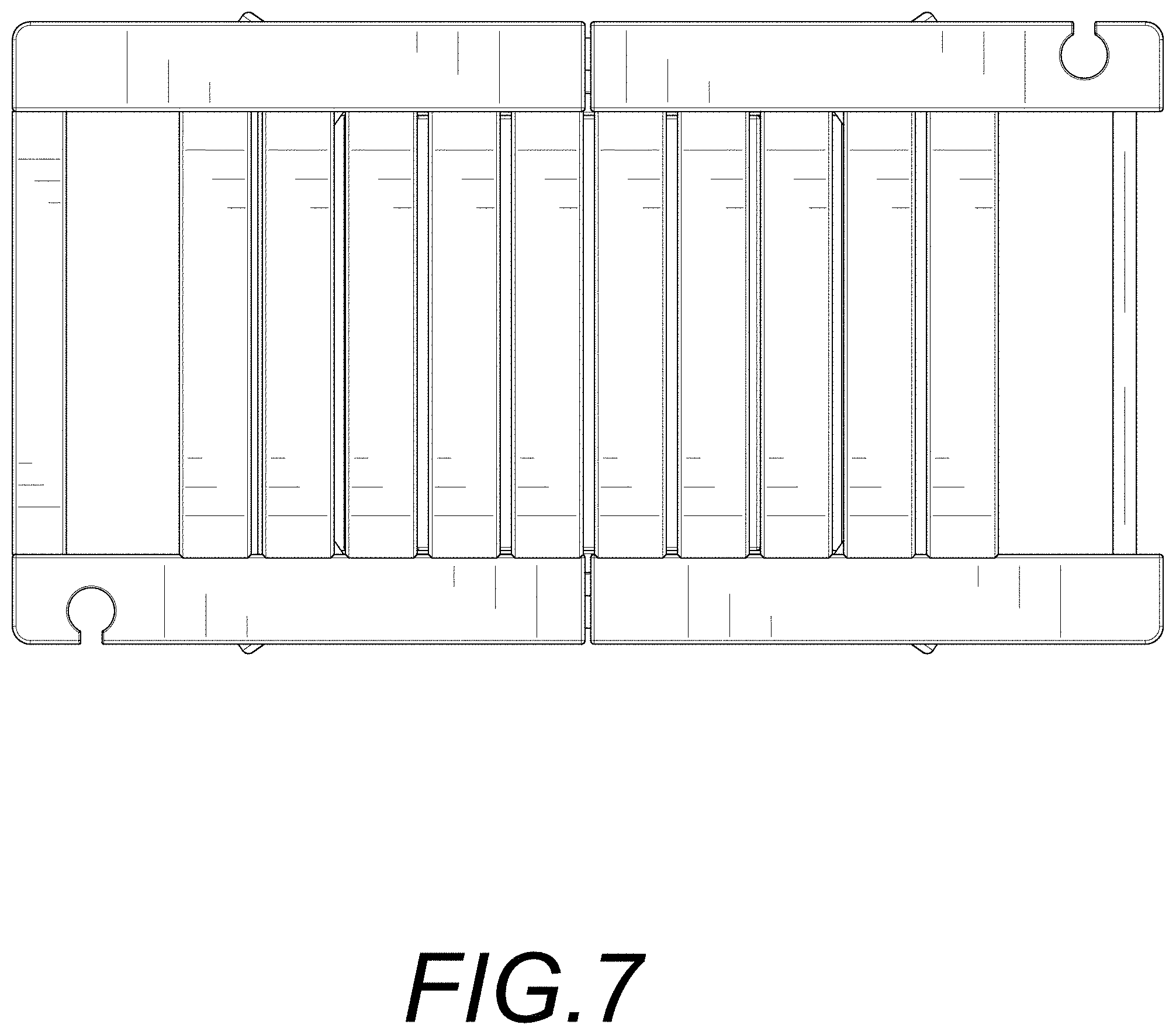 Patent USD1001522 Figure 7 – Shower bench