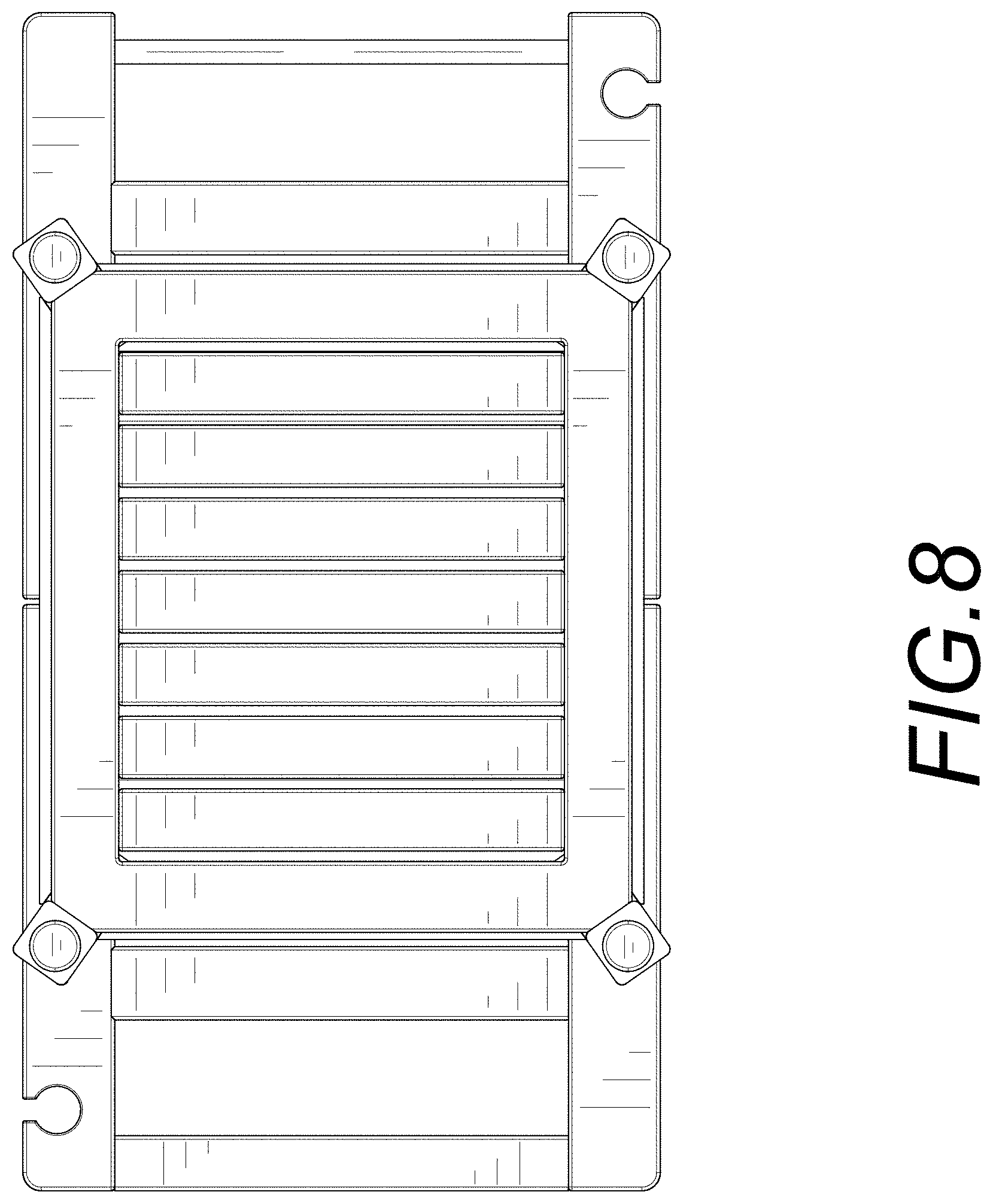 Patent USD1001522 Figure 8 – Shower bench