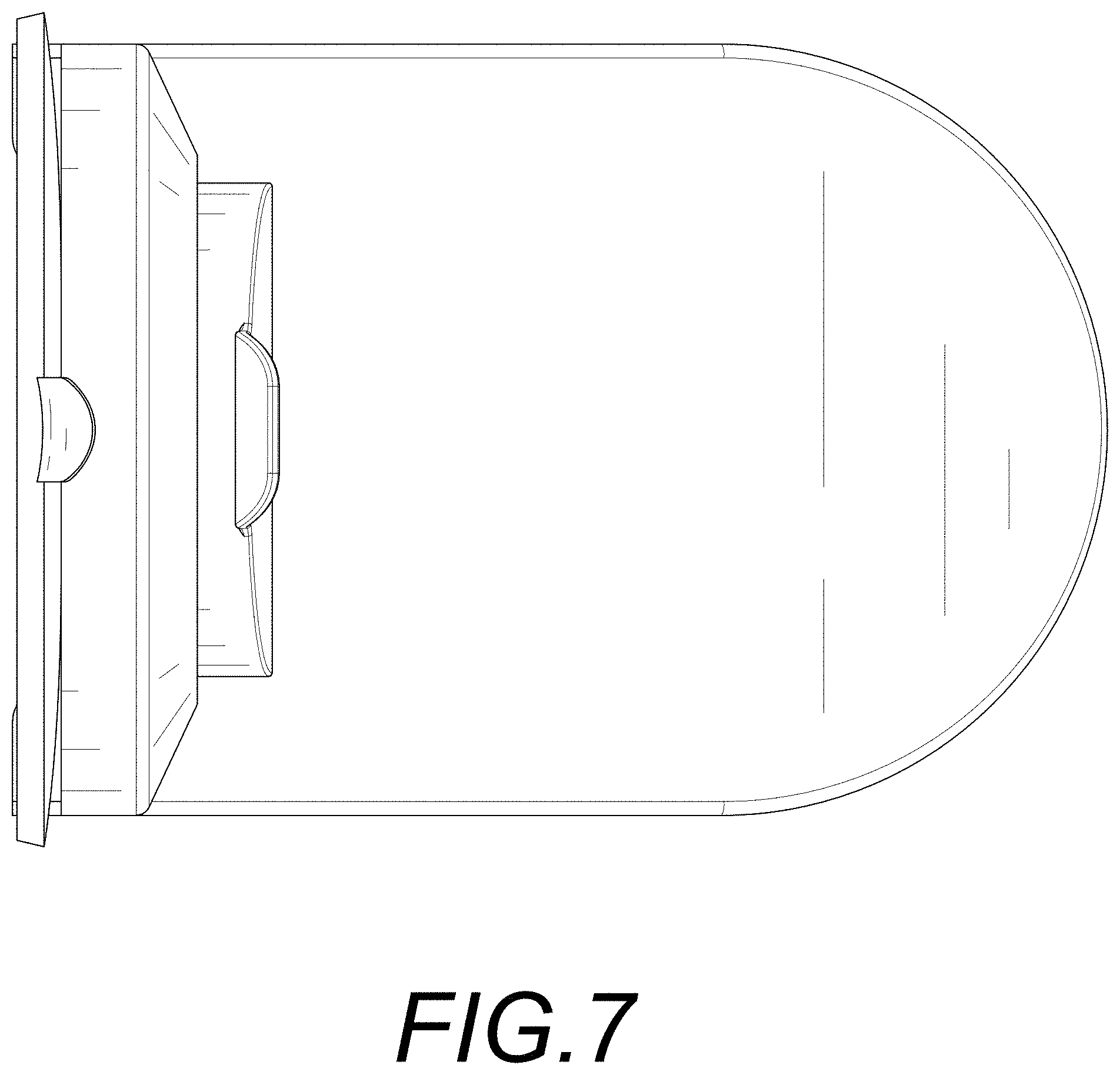 Patent USD1001523 Figure 7 – Foot rest