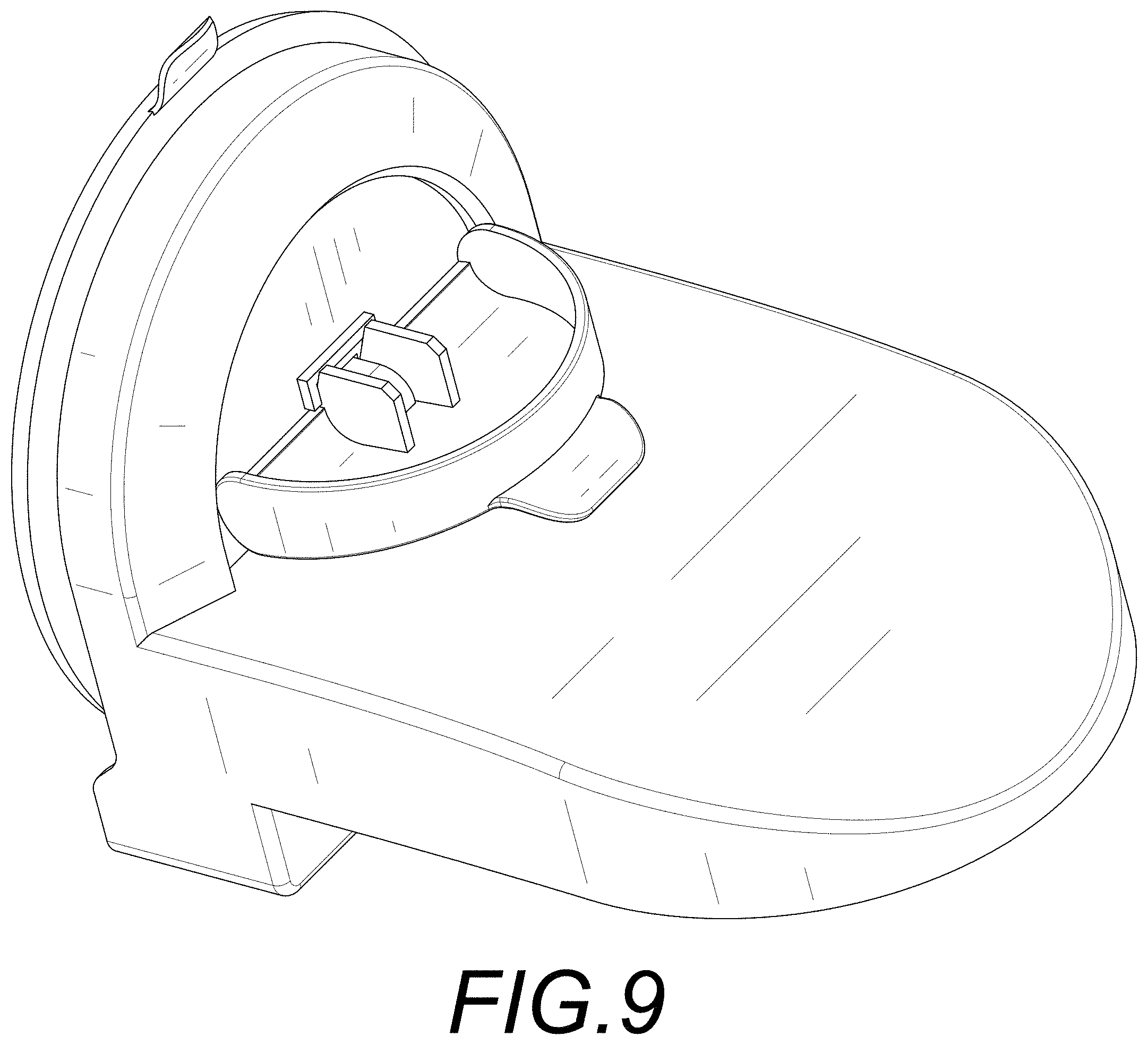 Patent USD1001523 Figure 9 – Foot rest