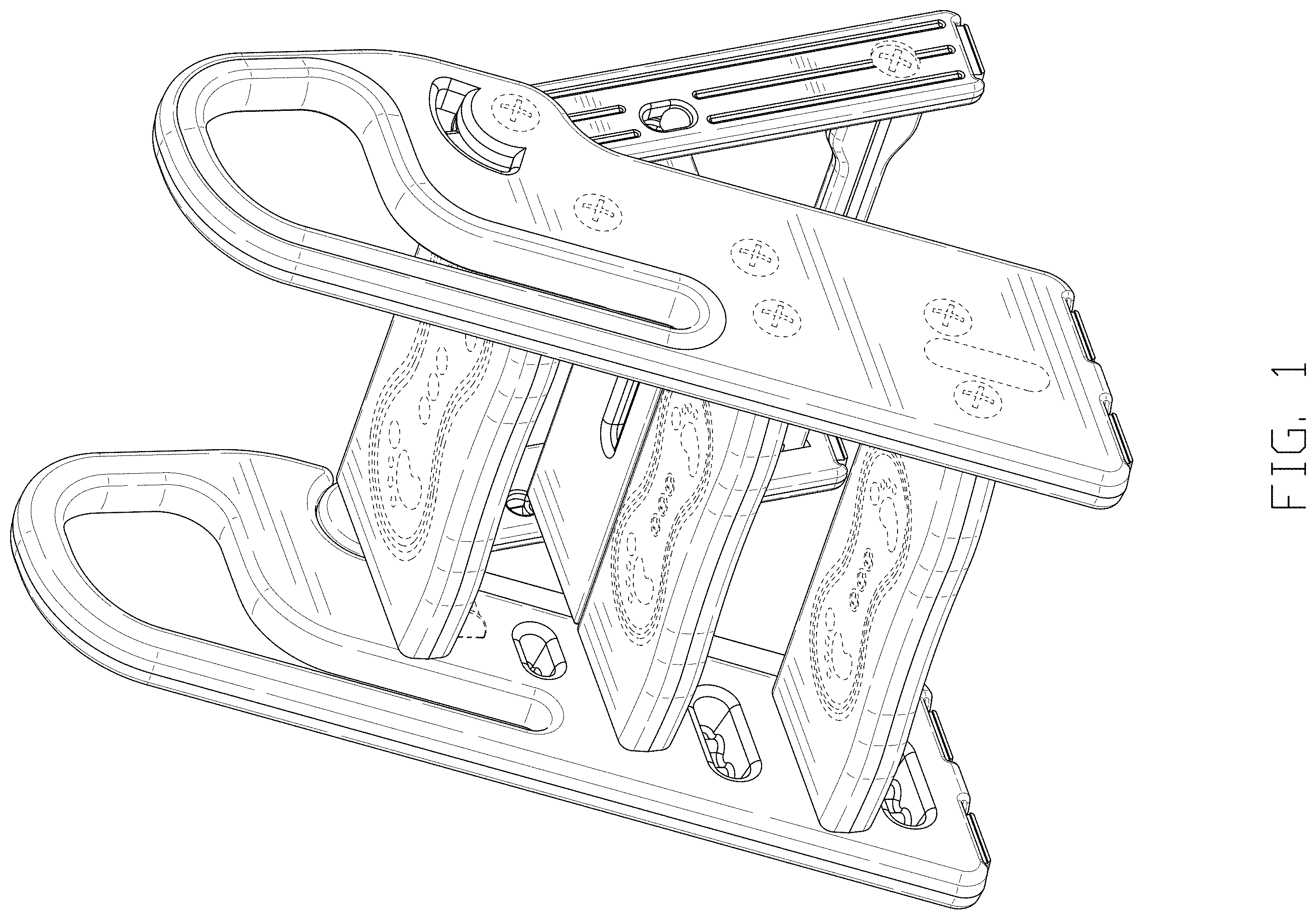 Patent USD1001524 — Step stool — Figure 1
