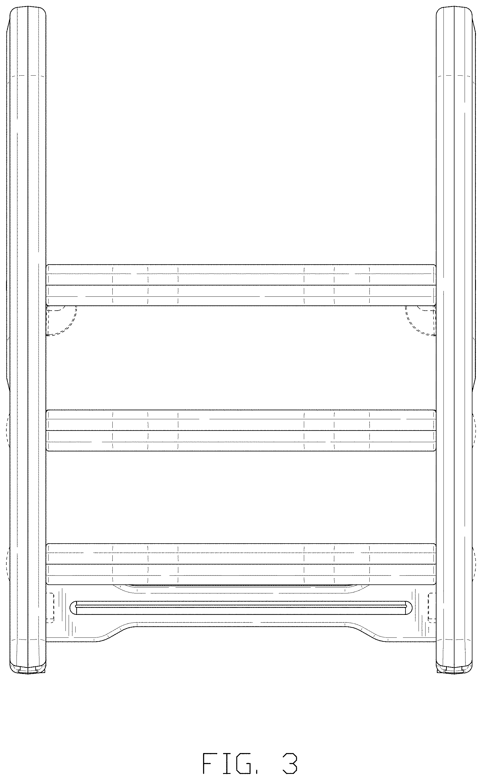 Patent USD1001524 Figure 3 – Step stool