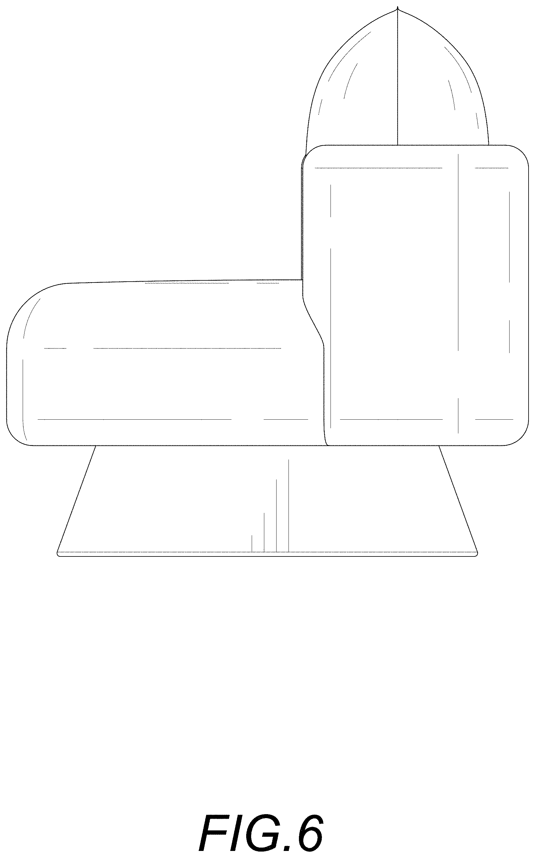 Patent USD1001525 Figure 6 – Sofa