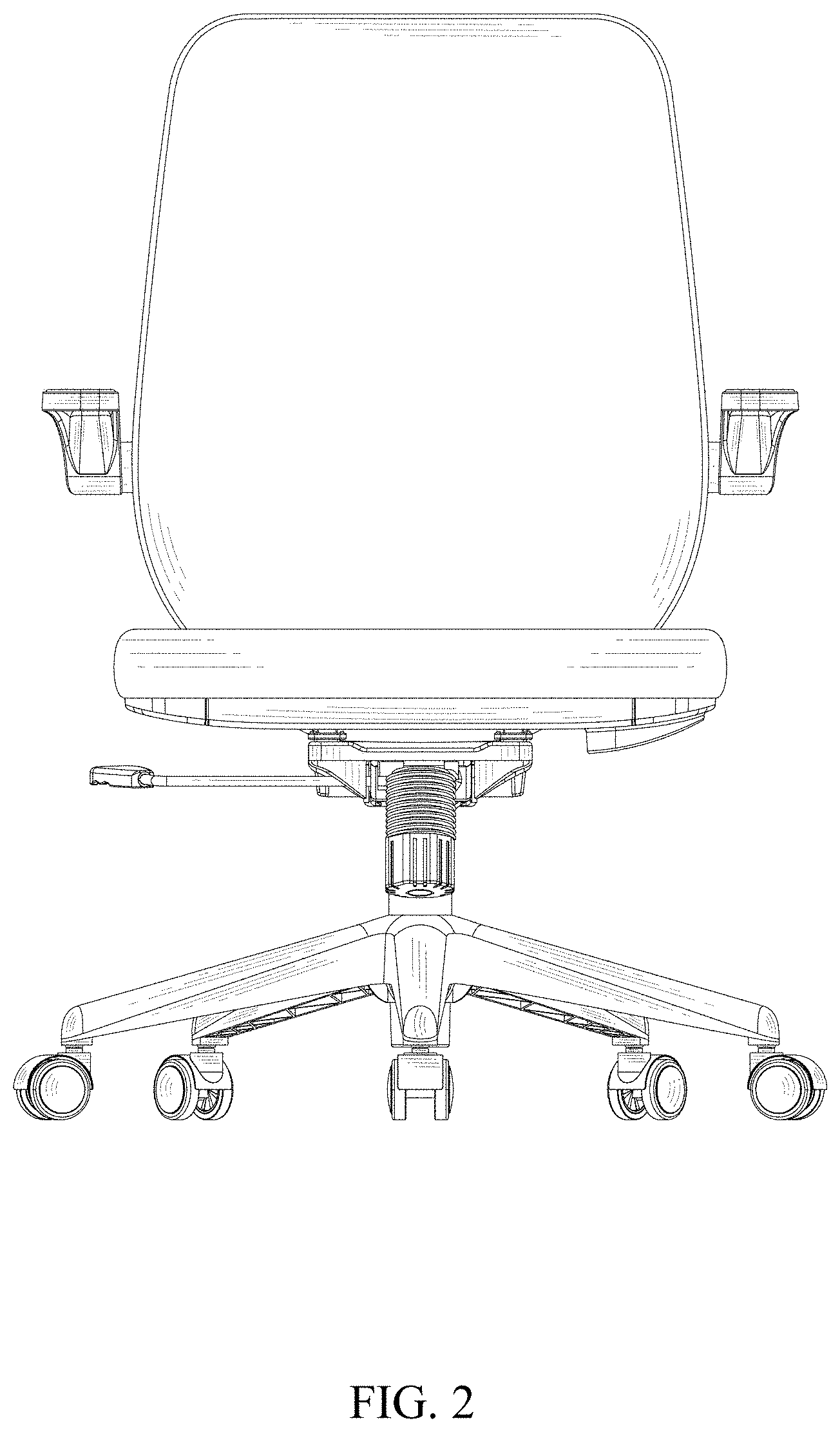 Patent USD1001526 Figure 2 – Chair